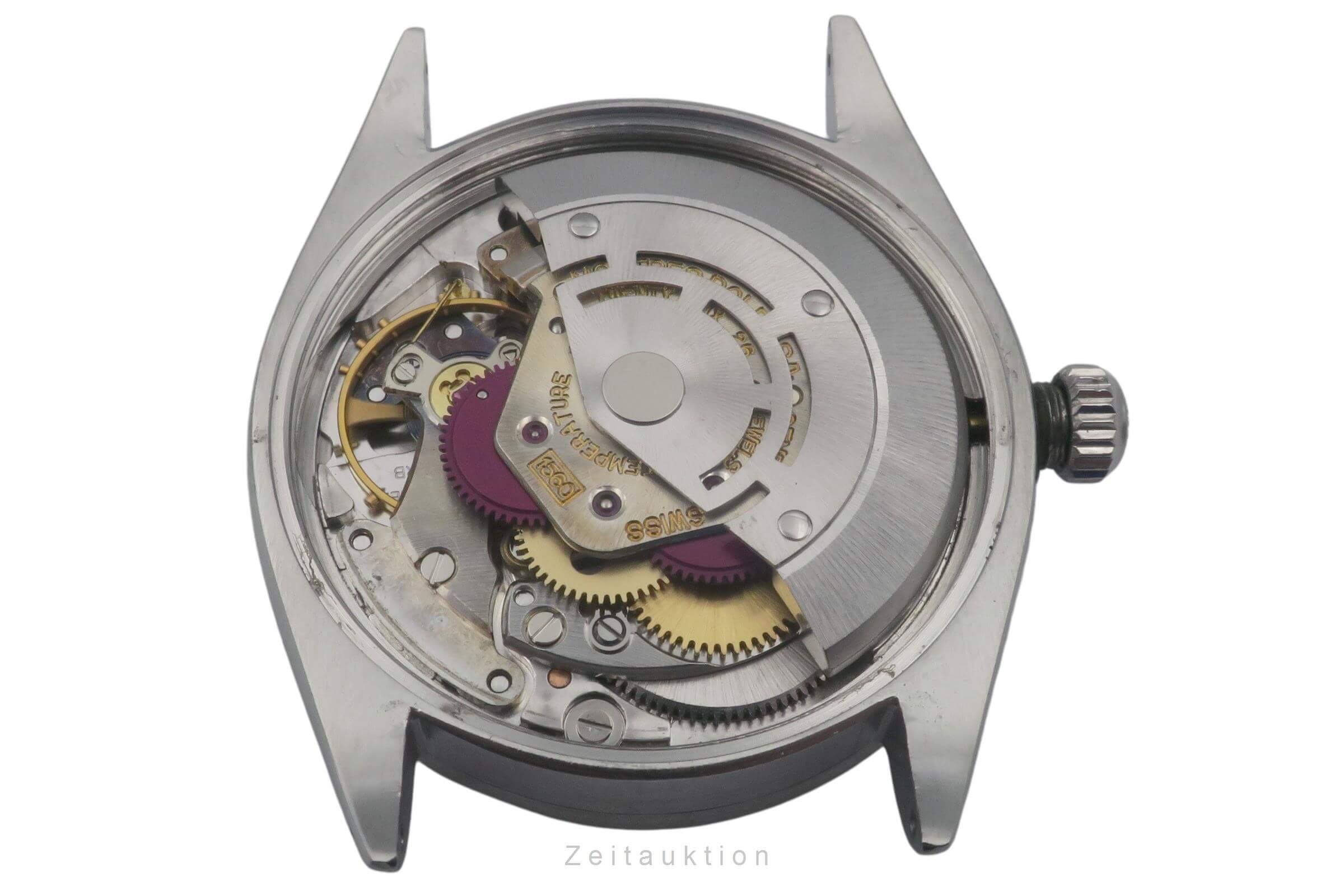 Rolex Oyster Perpetual acier automatique montre pour hommes 1007 Vintage  [2500156]