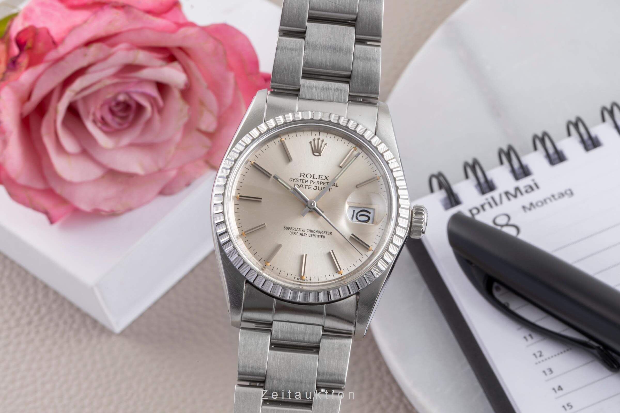 Rolex Datejust acciaio automatismo orologio da uomo 16030  [2500164]