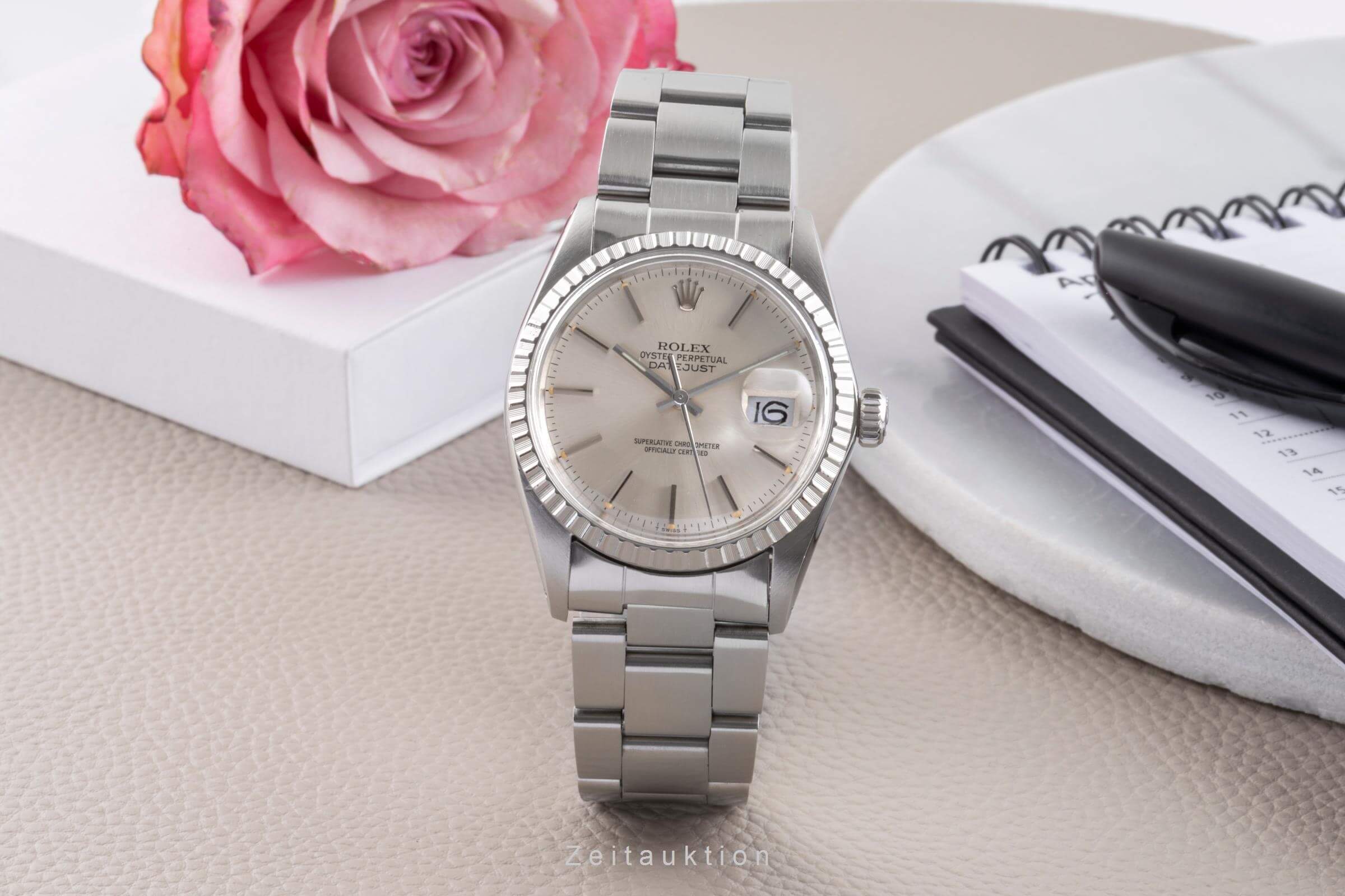 Rolex Datejust acciaio automatismo orologio da uomo 16030  [2500164]