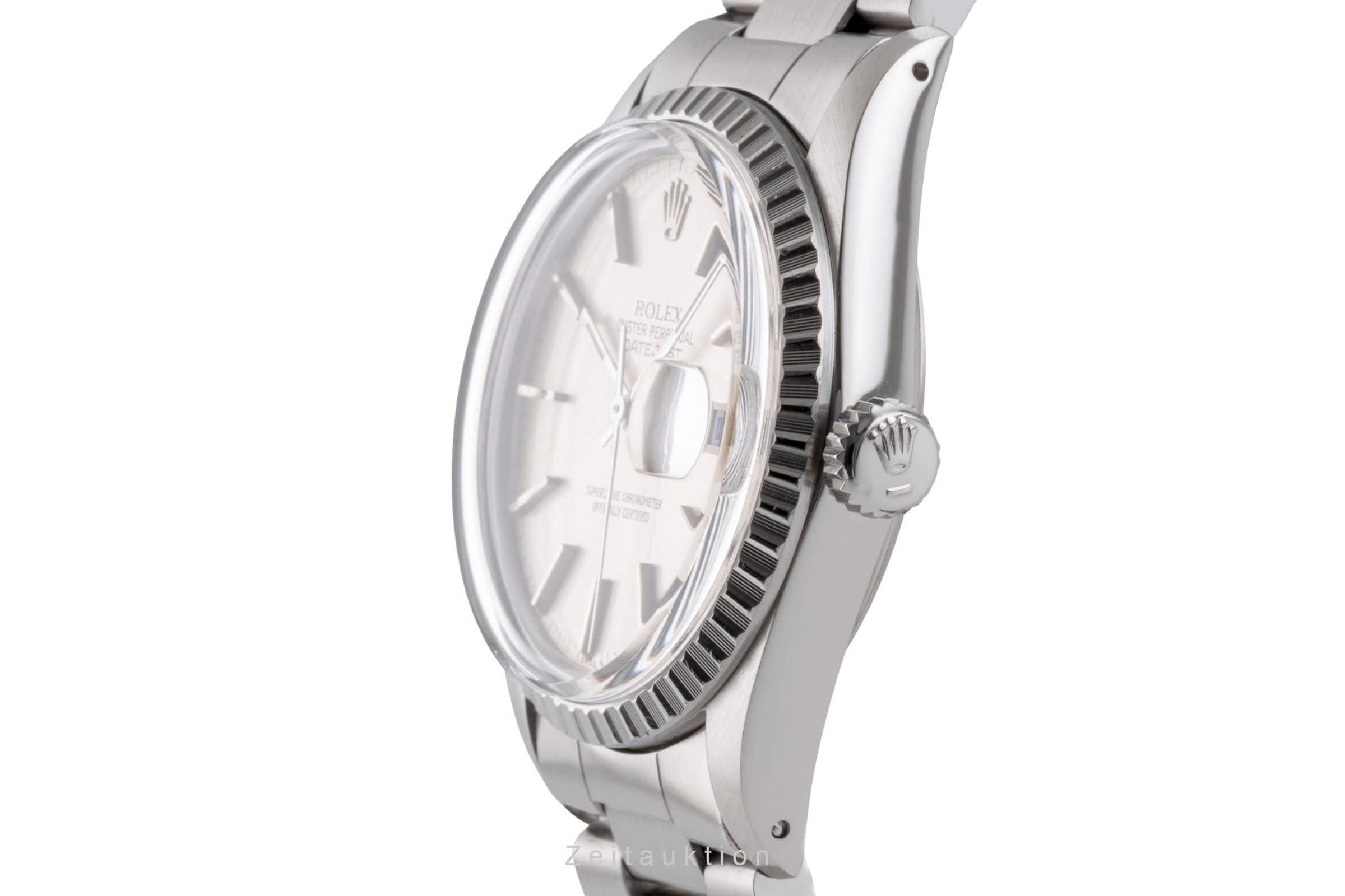 Rolex Datejust acciaio automatismo orologio da uomo 16030  [2500164]