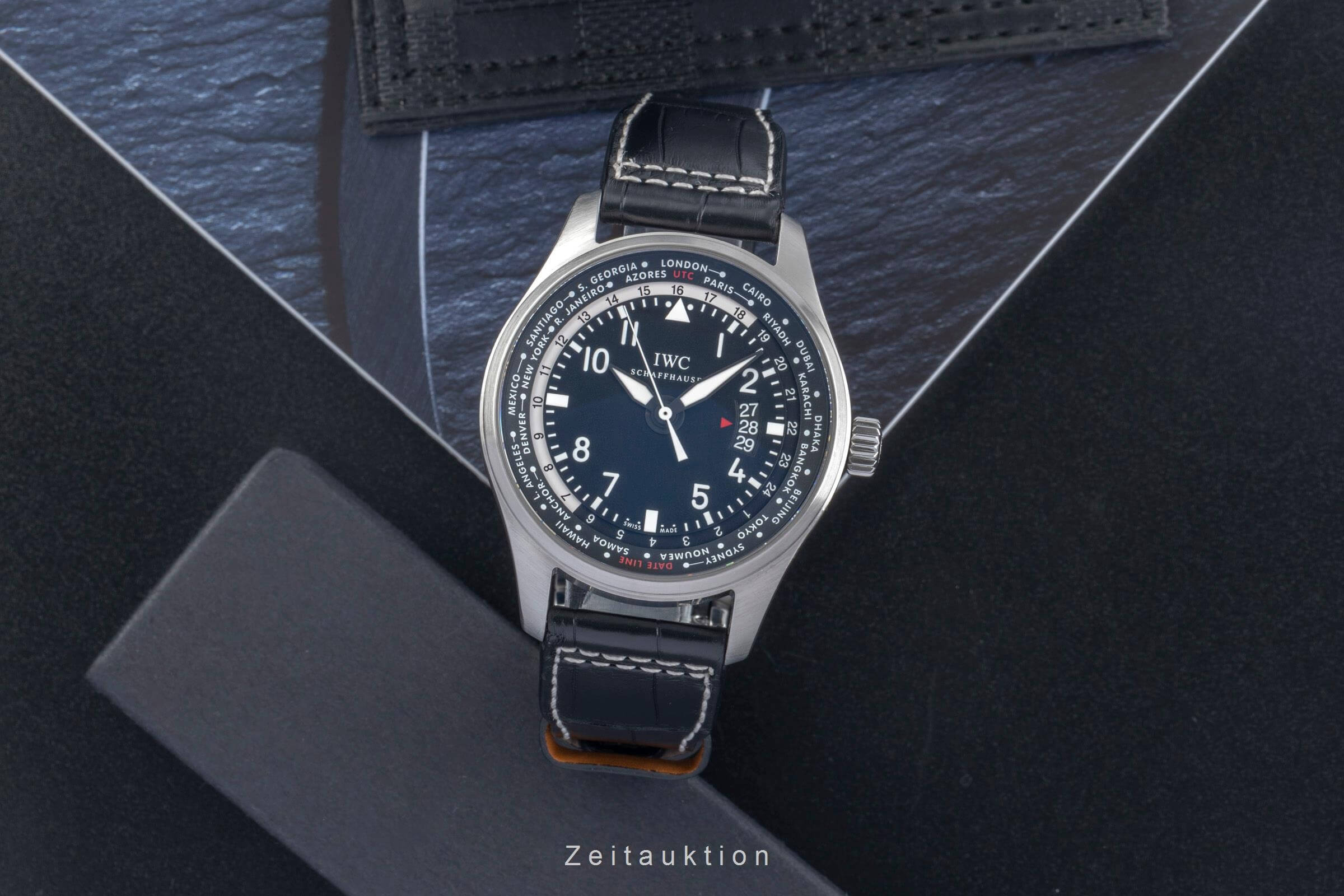 IWC Fliegeruhr acero automático reloj para caballeros IW326201  [2500175]