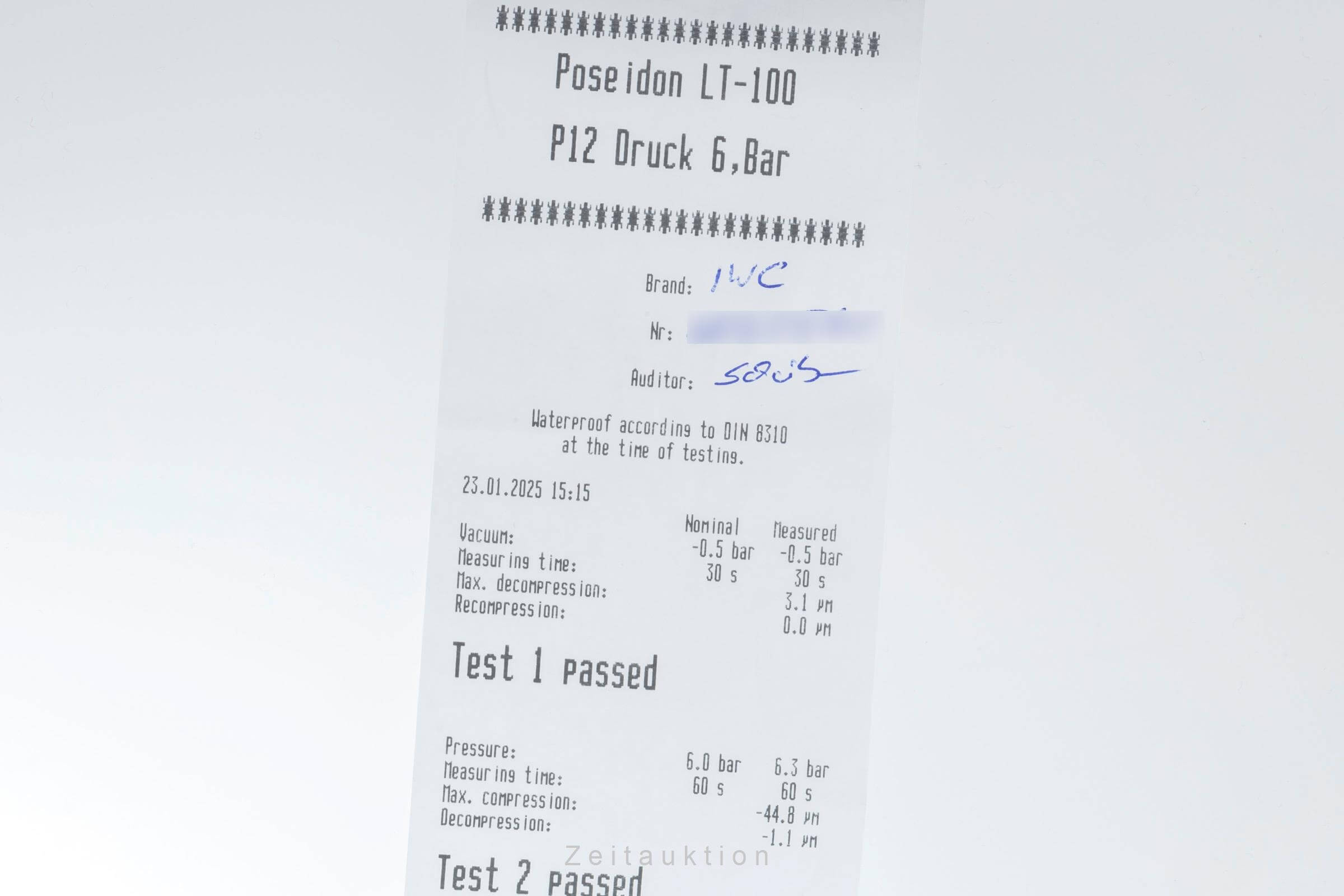 IWC Fliegeruhr acero automático reloj para caballeros IW326201  [2500175]