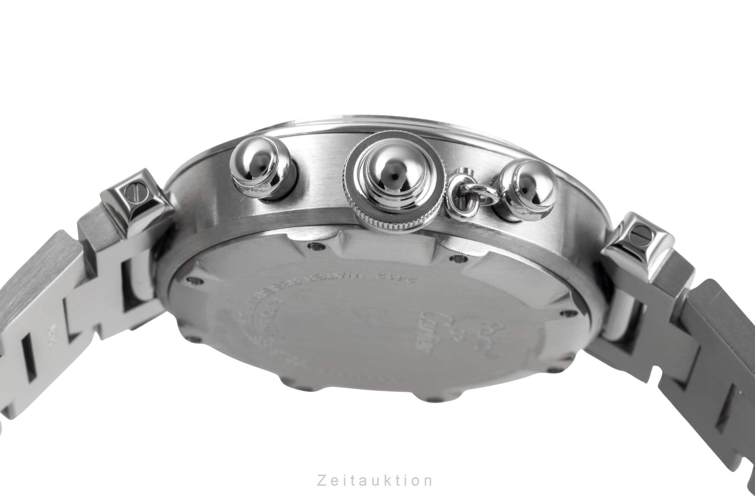 Cartier Pasha cronografo acciaio automatismo orologio da uomo W31039M7 2412 LP: 7200EUR  [2500177]