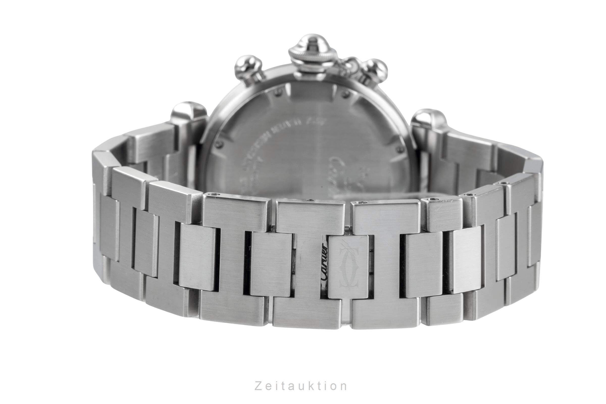 Cartier Pasha cronografo acciaio automatismo orologio da uomo W31039M7 2412 LP: 7200EUR  [2500177]