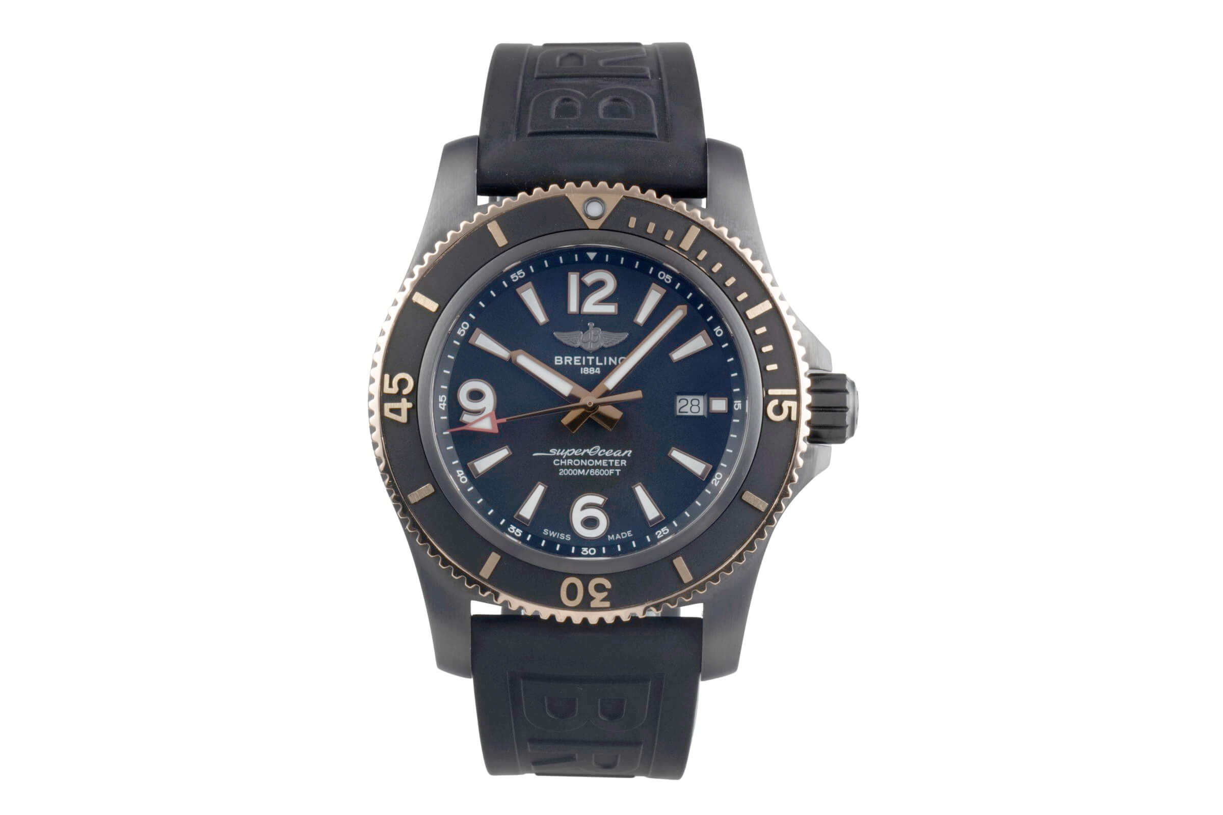 Breitling Superocean steel gold automatic B17 Ref