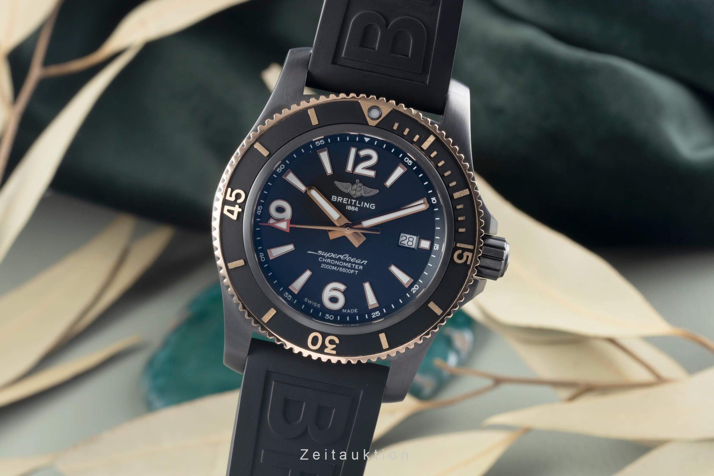 breitling機械時計 Breitling Superocean steel / gold automatic Kal. B17 Ref