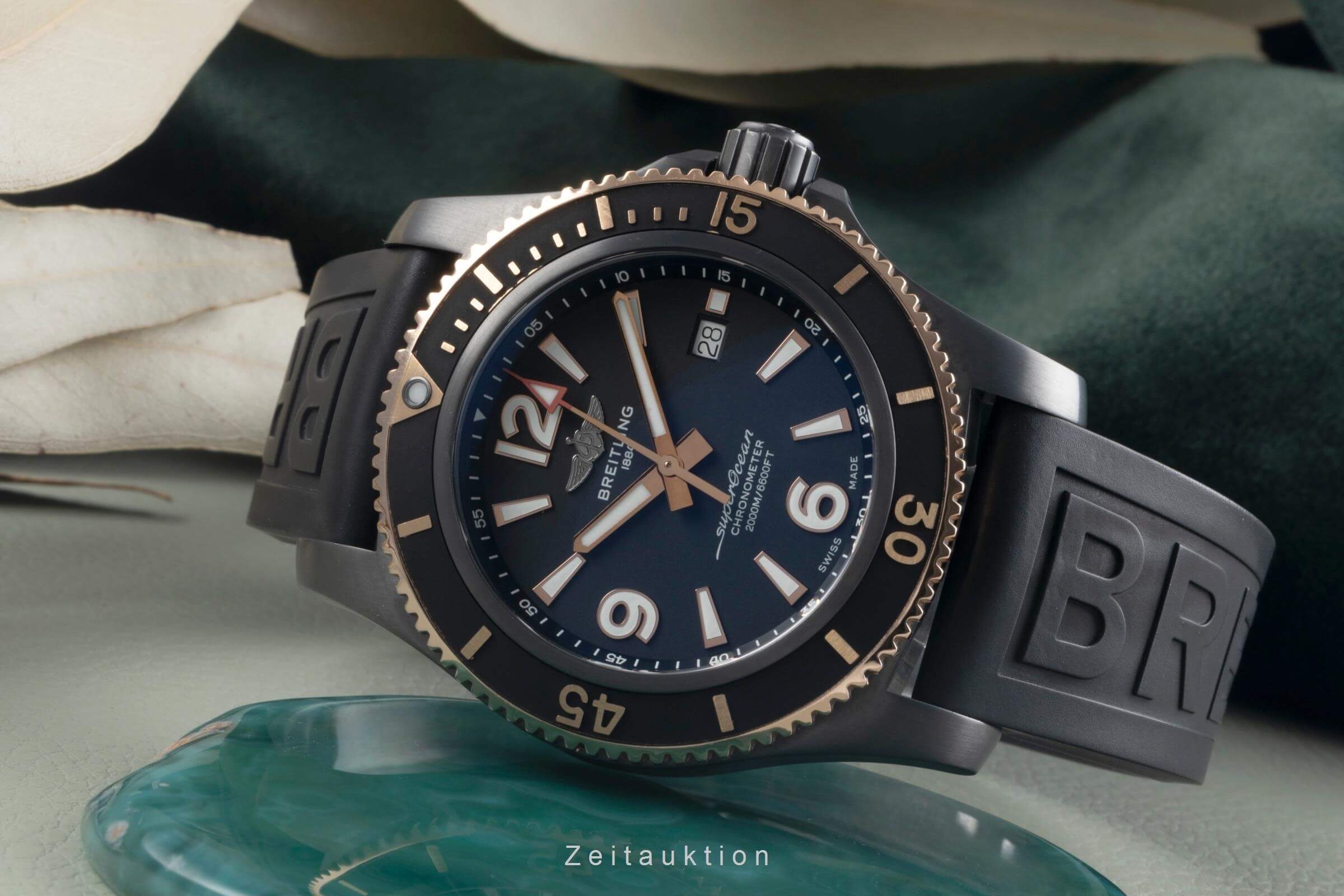 Breitling Superocean steel / gold automatic Kal. B17 Ref
