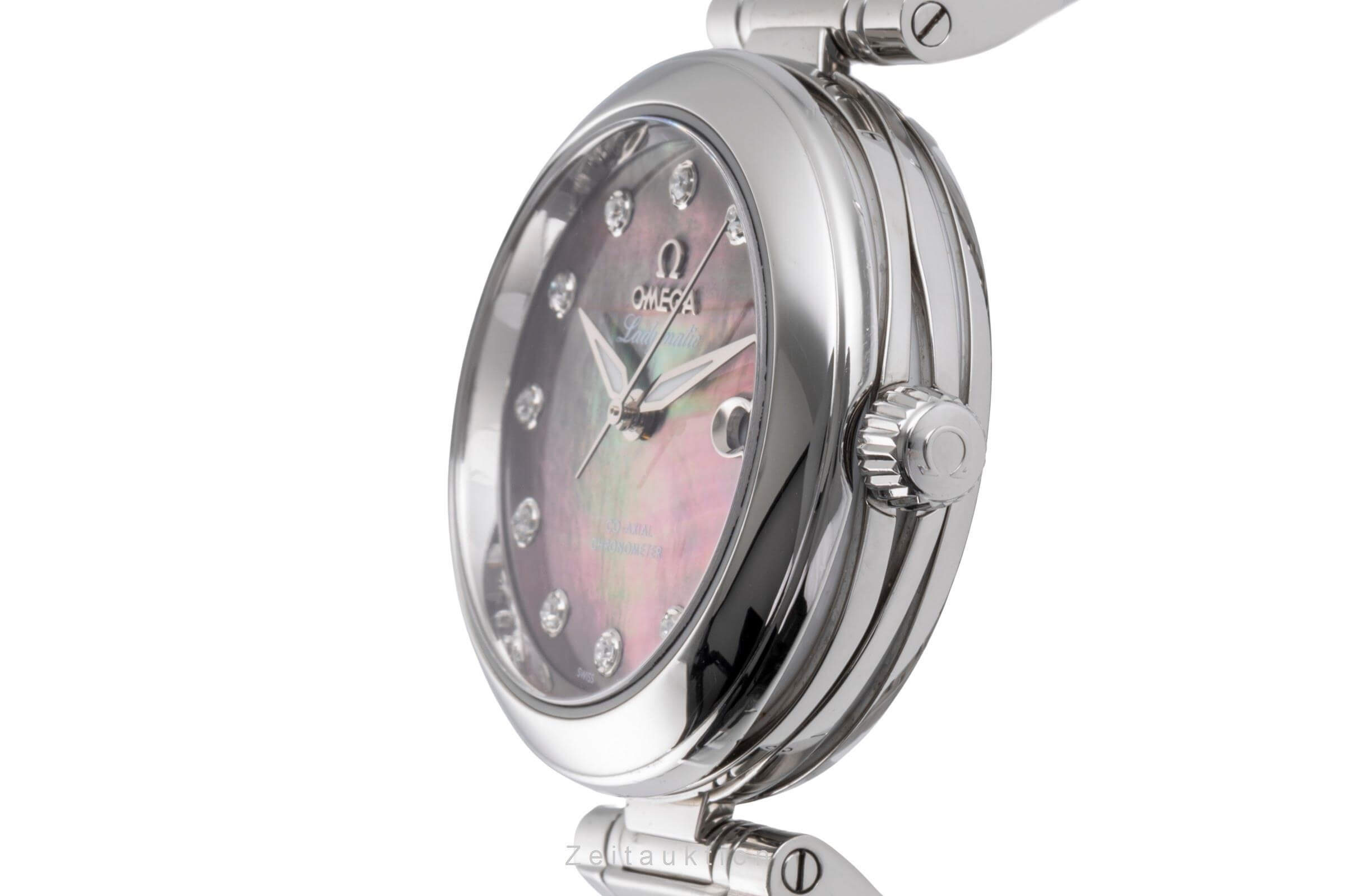 Omega Ladymatic acero automático reloj para damas  425.30.34.20.57.004 LP: 9500EUR  [2500184]
