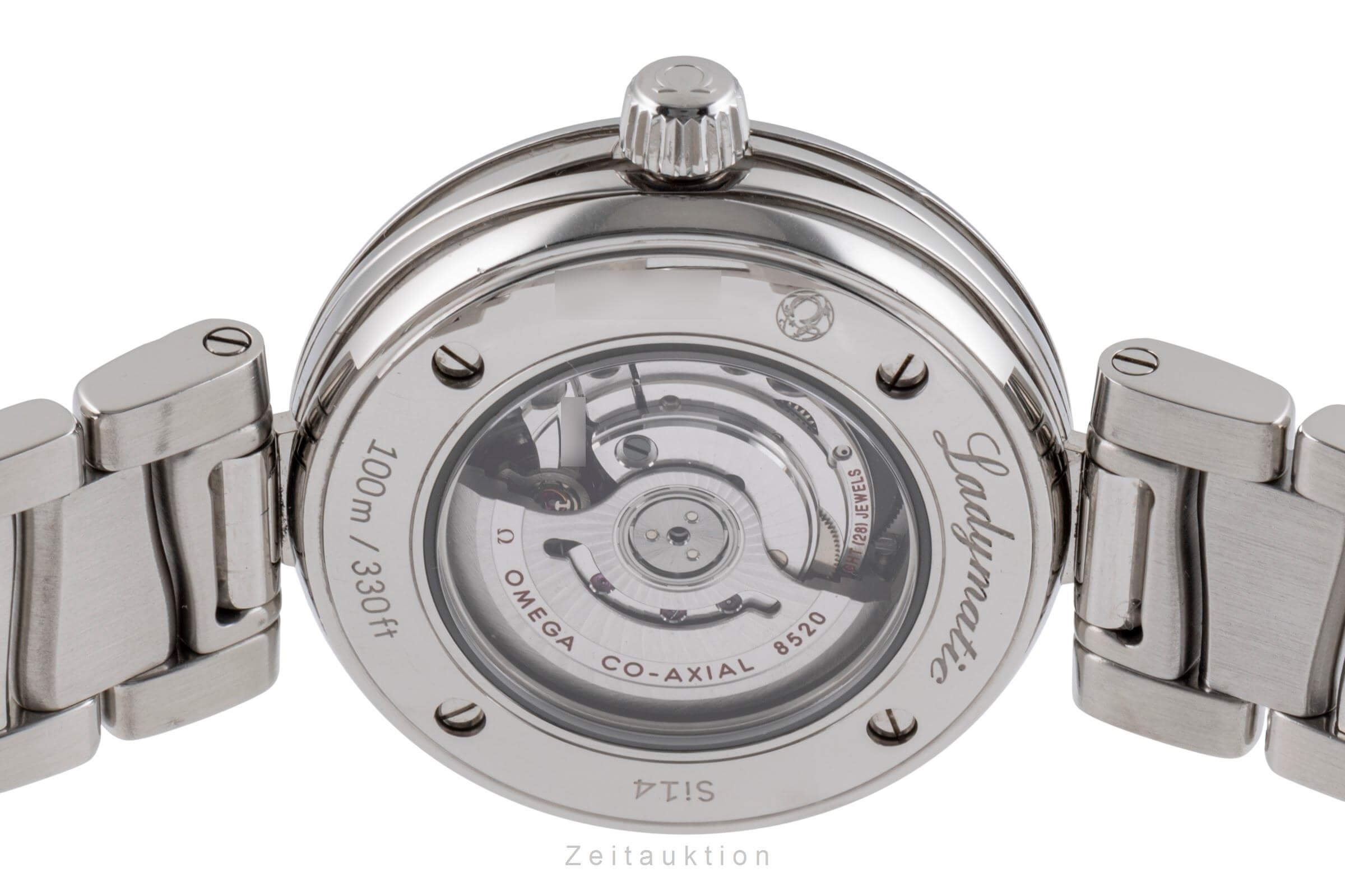 Omega Ladymatic acero automático reloj para damas  425.30.34.20.57.004 LP: 9500EUR  [2500184]