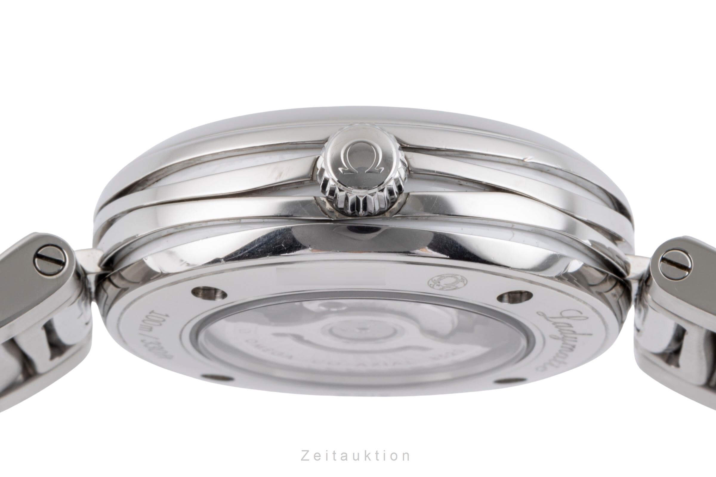 Omega Ladymatic acero automático reloj para damas  425.30.34.20.57.004 LP: 9500EUR  [2500184]