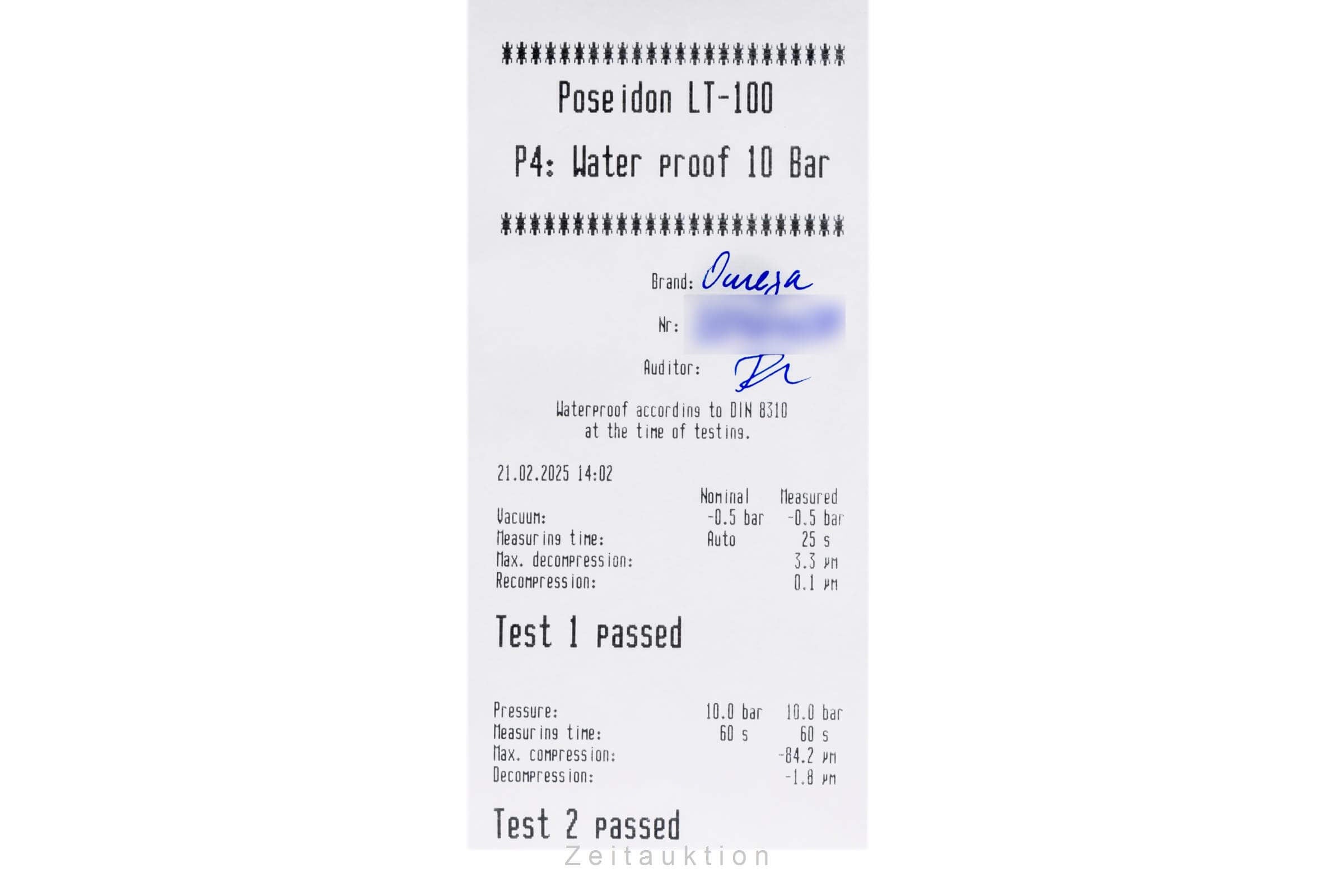 Omega Ladymatic acero automático reloj para damas  425.30.34.20.57.004 LP: 9500EUR  [2500184]