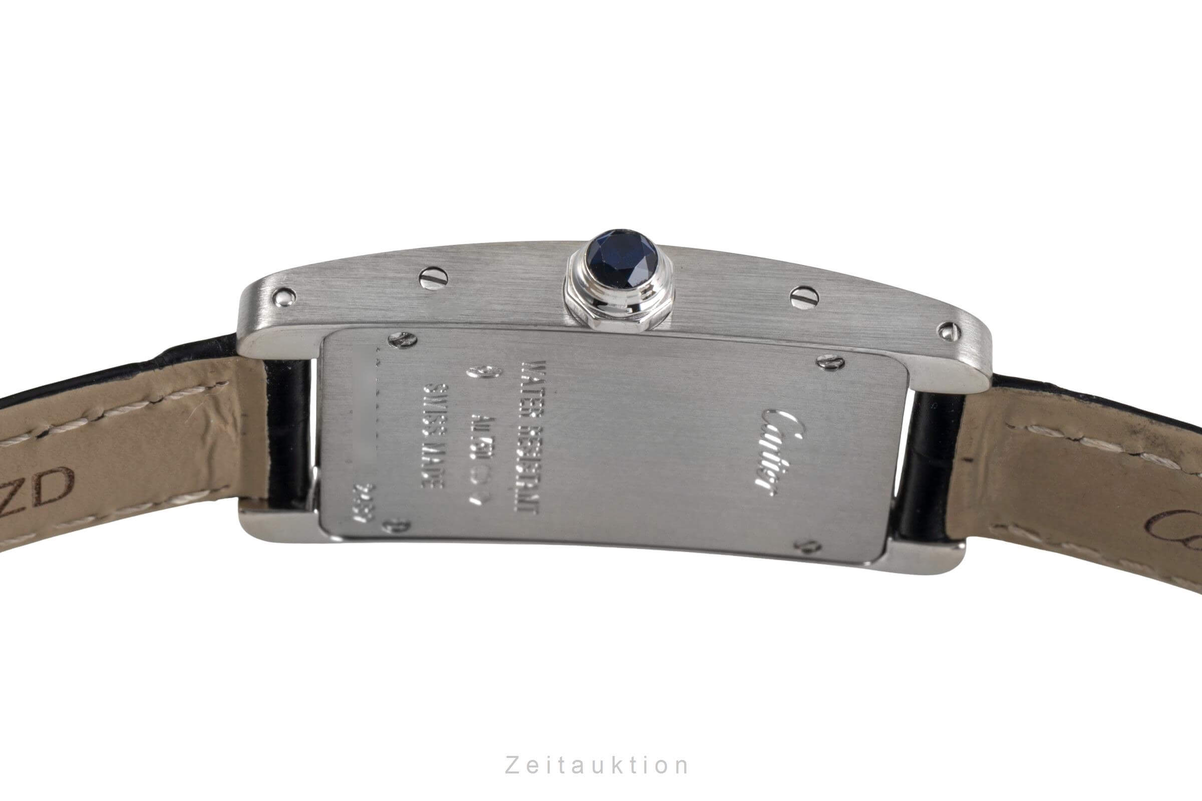 Cartier Tank Américaine Lady 18K Weissgold Damenuhr Gold Ref. W2601956 Klassiker [2500189]