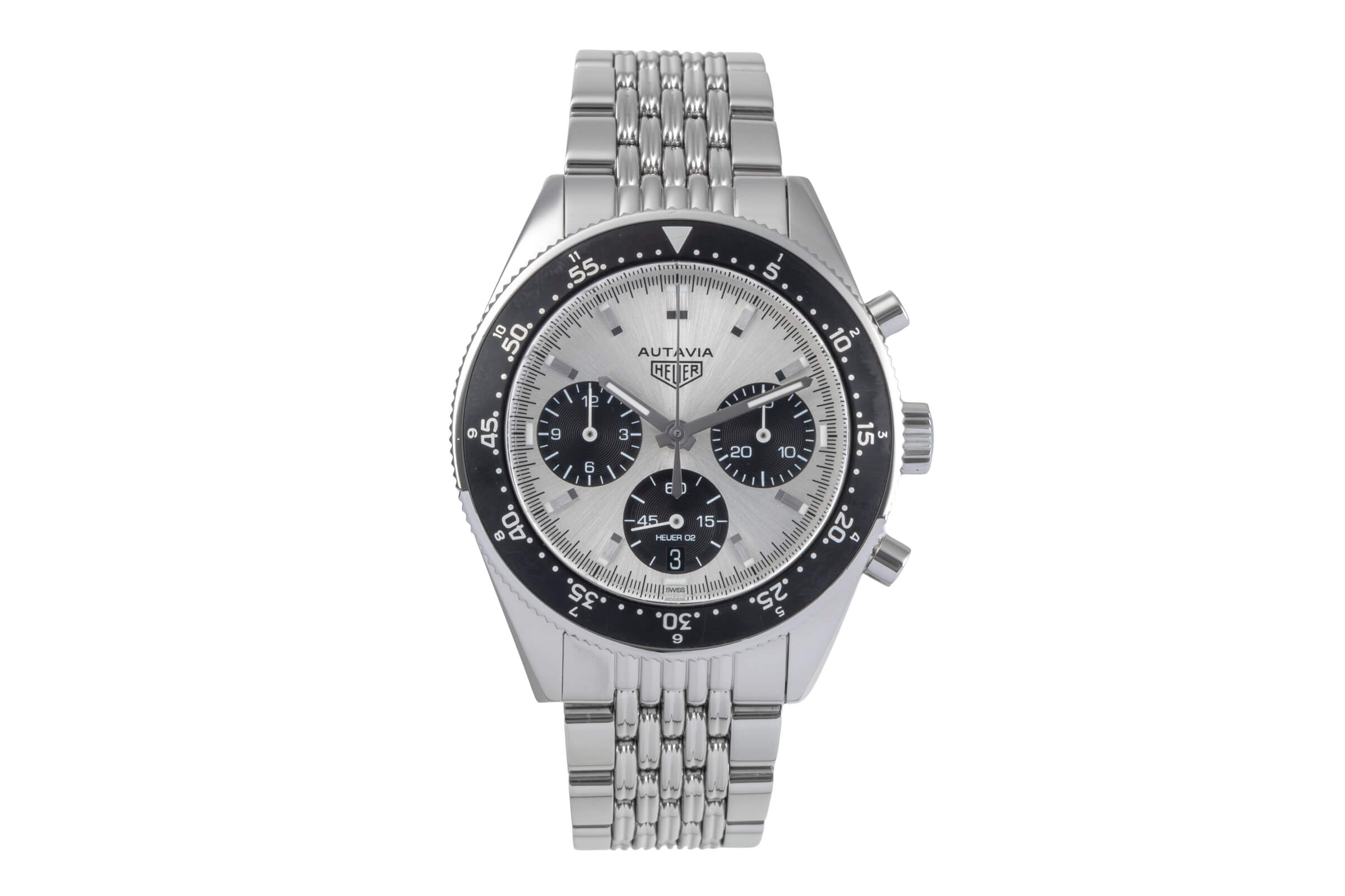 Tag Heuer Autavia chronograph steel automatic men's watch CBE2111 Limited  [2500194]