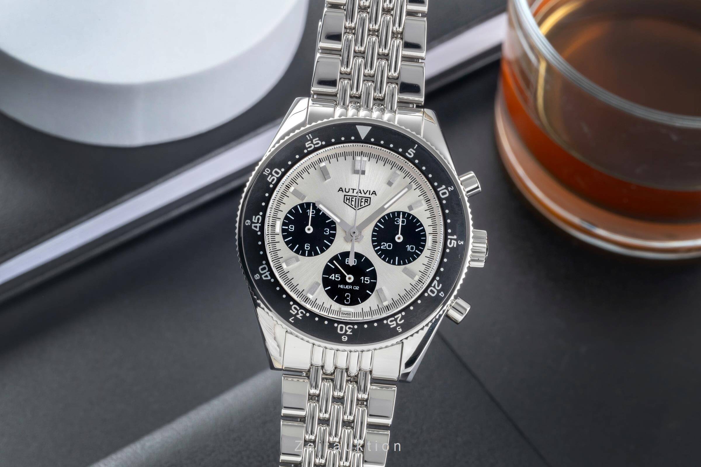 Tag Heuer Autavia chronograph steel automatic men's watch CBE2111 Limited  [2500194]