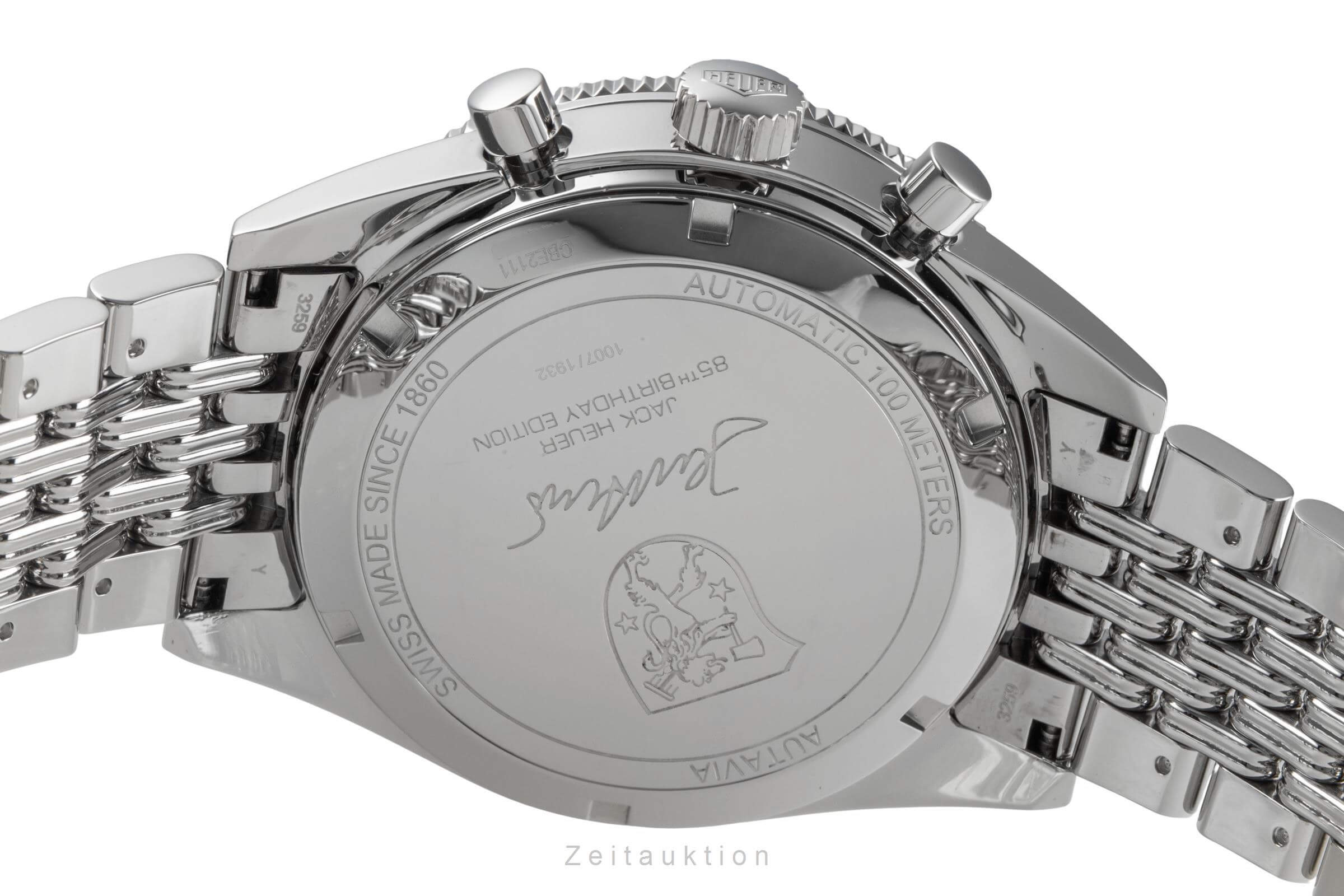 Tag Heuer Autavia chronograph steel automatic men's watch CBE2111 Limited  [2500194]