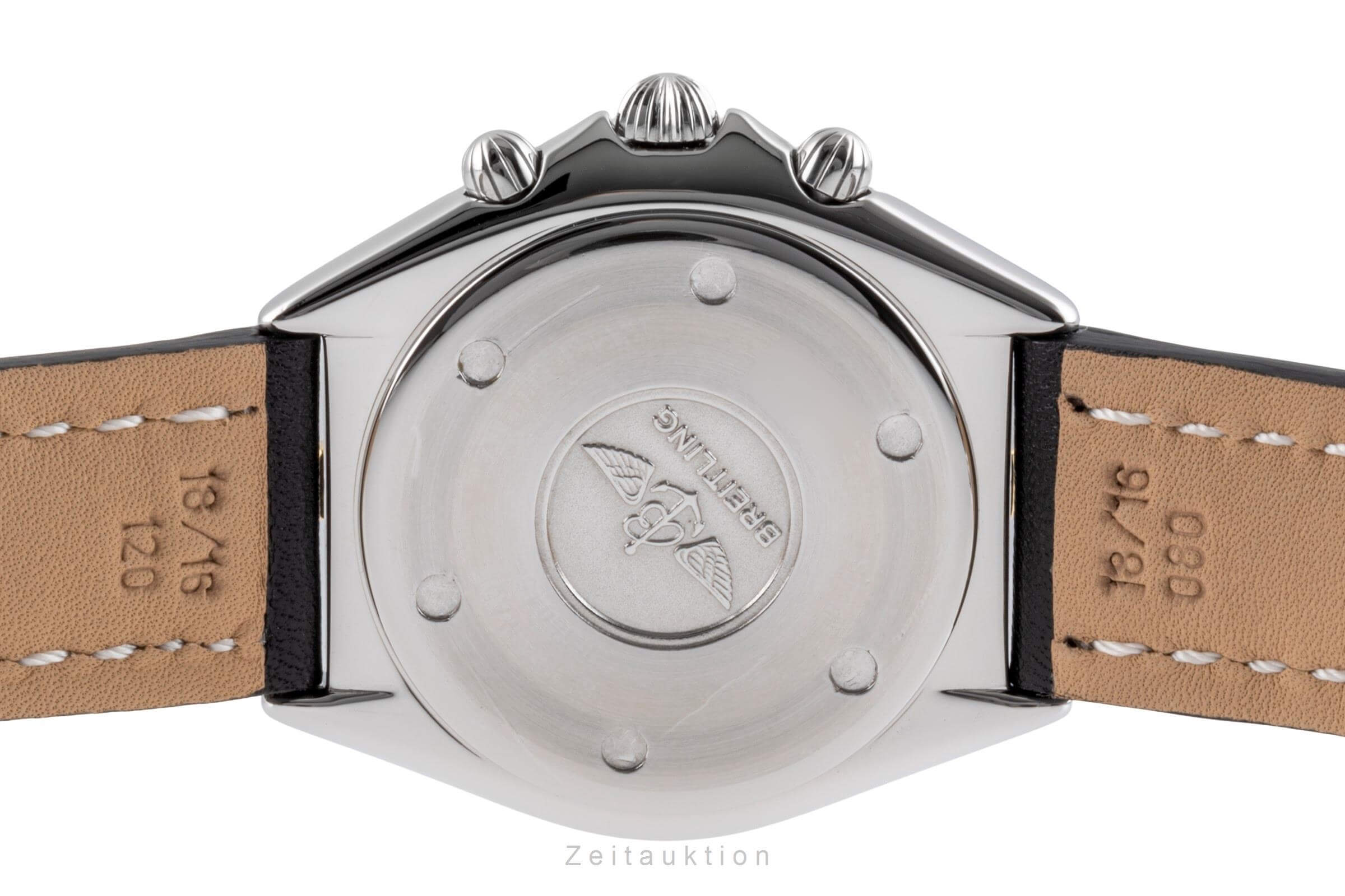 Breitling Windrider Chronograph Sextant Stahl /vergoldet Herrenuhr Ref. B55045 [2500223]