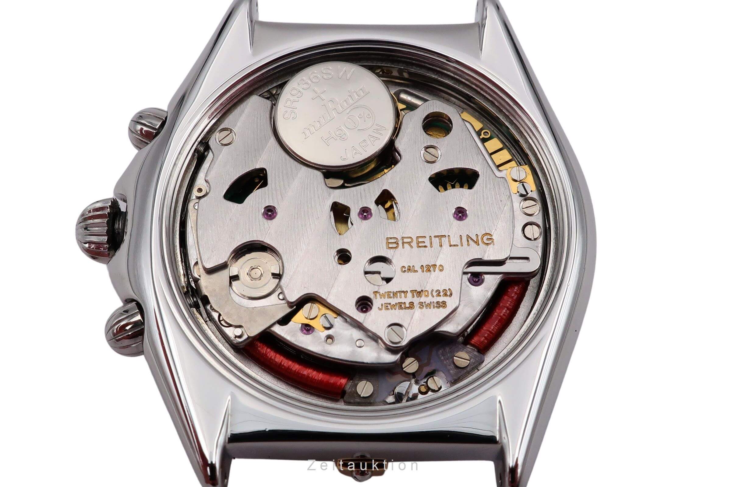 Breitling Windrider Chronograph Sextant Stahl /vergoldet Herrenuhr Ref. B55045 [2500223]