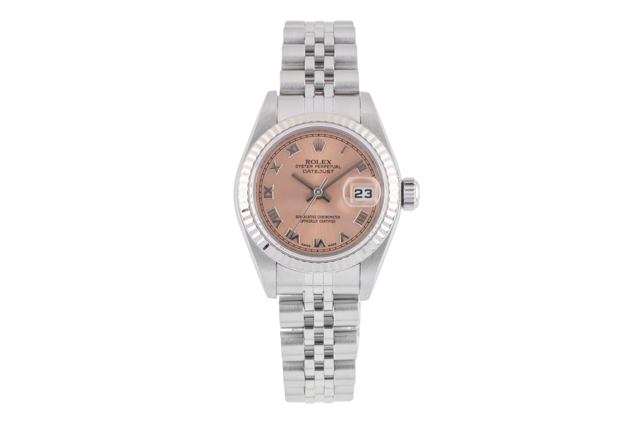Rolex Lady Datejust acciaio / oro bianco automatismo orologio da donna 79174  [2500248]