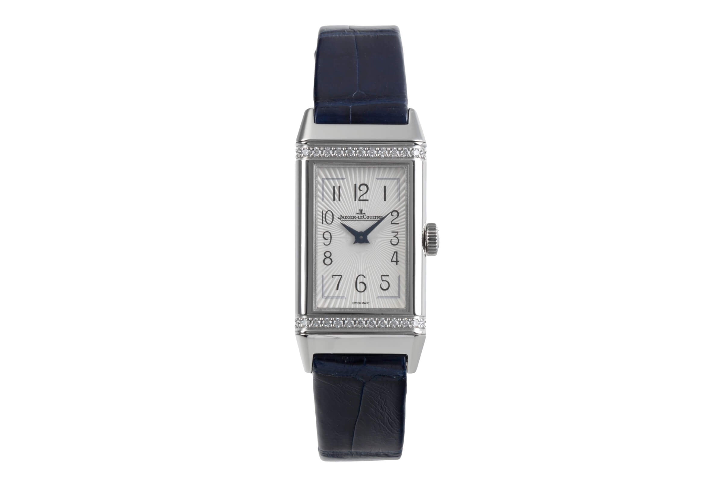 Jaeger LeCoultre Reverso acero cuarzo reloj para damas  Q3288420, 201.8.47  [2500259]