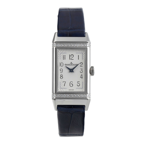 Jaeger LeCoultre Reverso acero cuarzo reloj para damas  Q3288420, 201.8.47  [2500259]