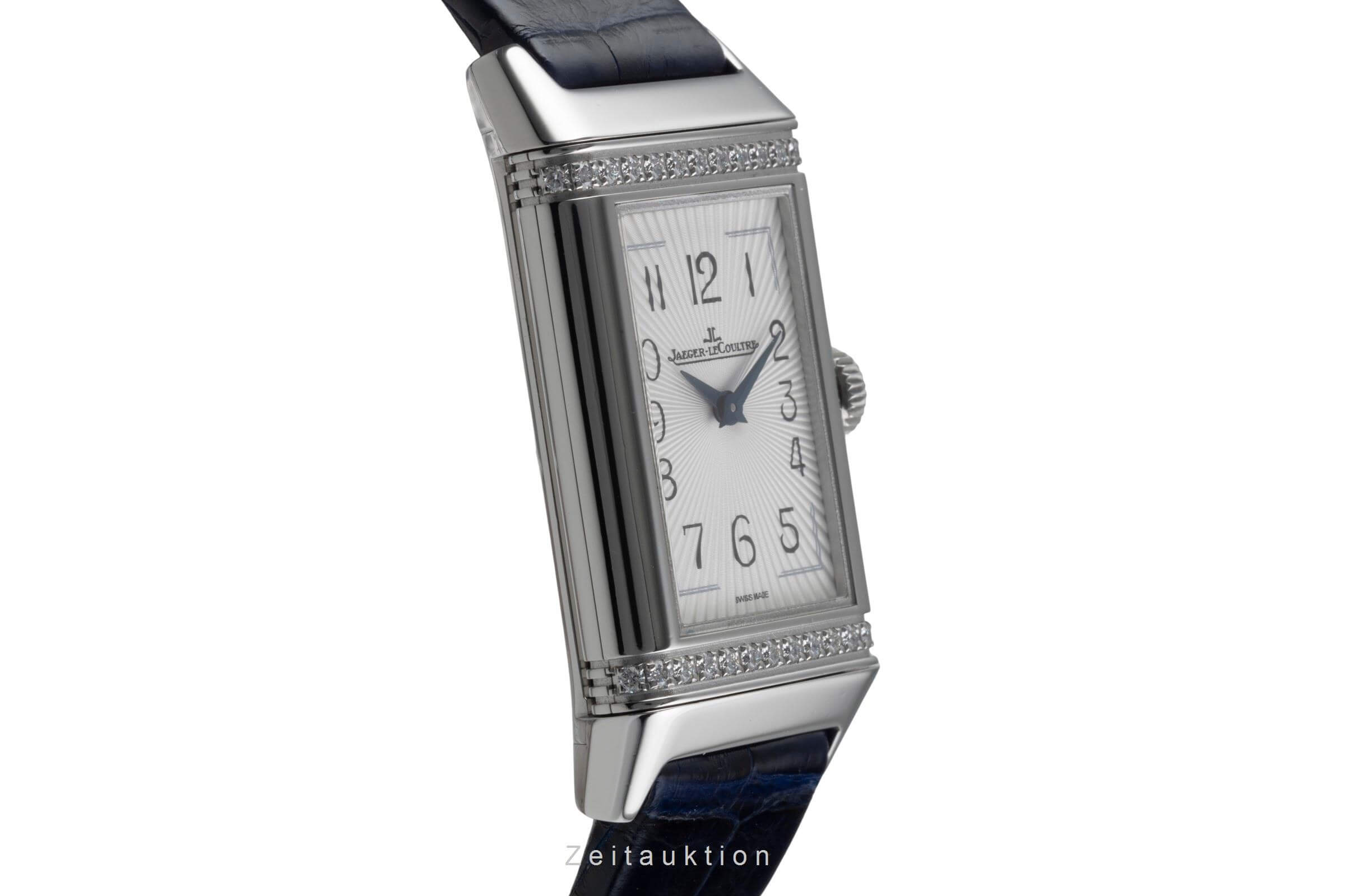 Jaeger LeCoultre Reverso acero cuarzo reloj para damas  Q3288420, 201.8.47  [2500259]
