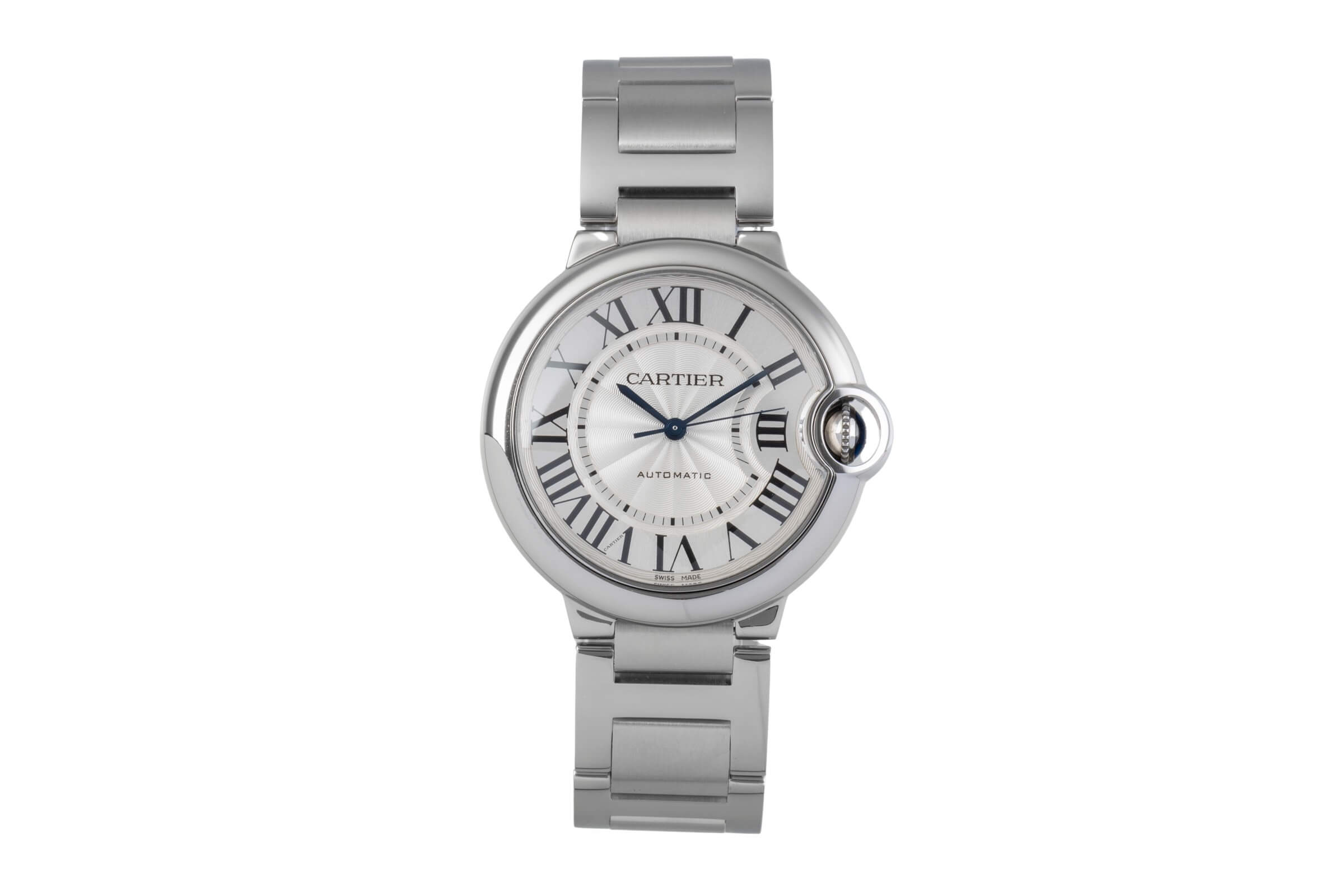 Cartier Ballon Bleu de Cartier steel automatic men's watch 4372, WSBB0048  [2500262]