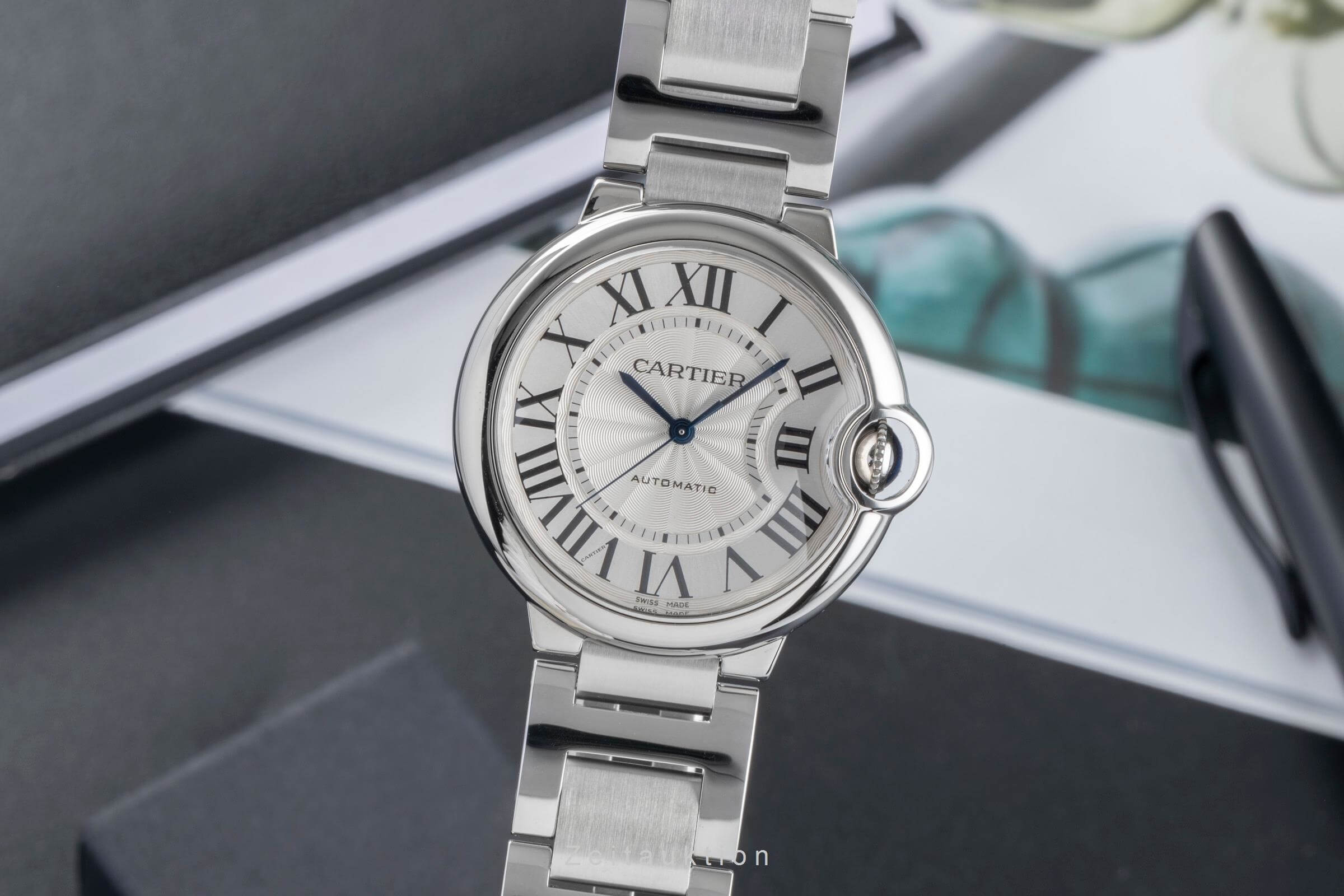 Cartier Ballon Bleu de Cartier steel automatic men's watch 4372, WSBB0048  [2500262]