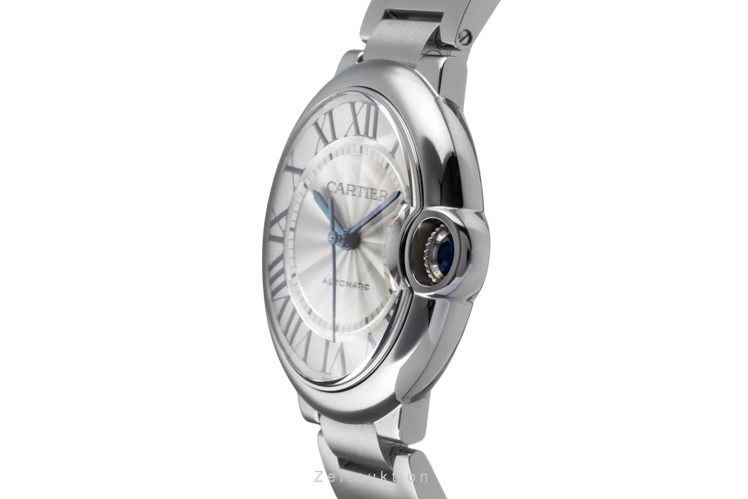 Cartier Ballon Bleu de Cartier steel automatic men's watch 4372, WSBB0048  [2500262]