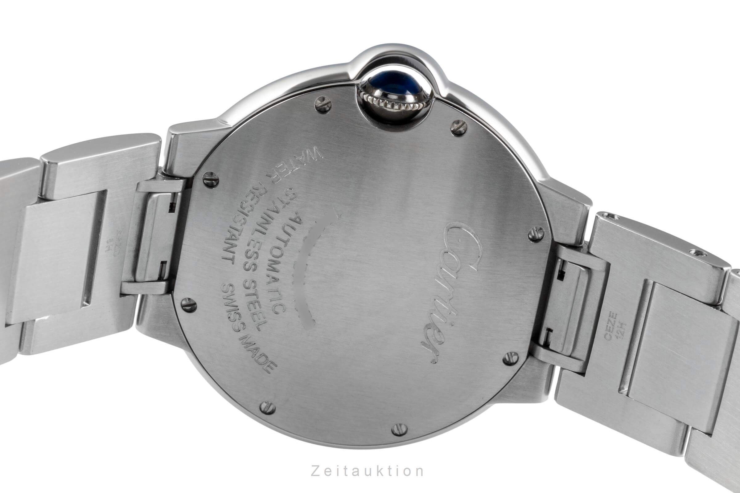 Cartier Ballon Bleu de Cartier steel automatic men's watch 4372, WSBB0048  [2500262]