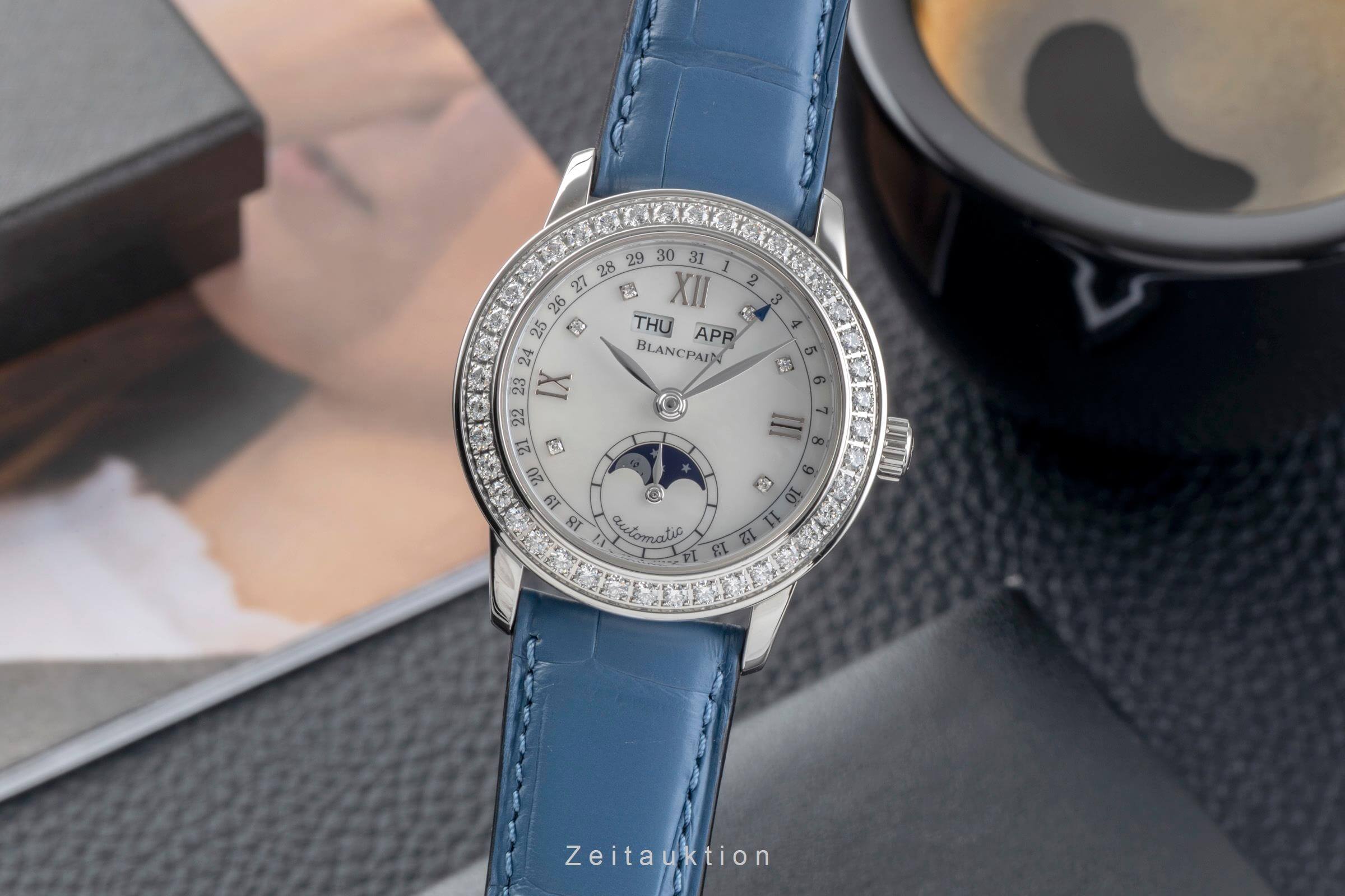 Blancpain Ladybird Quantième Complet MOP Diamanten Automatik Ref. 2360 1191A 55A [2500266]