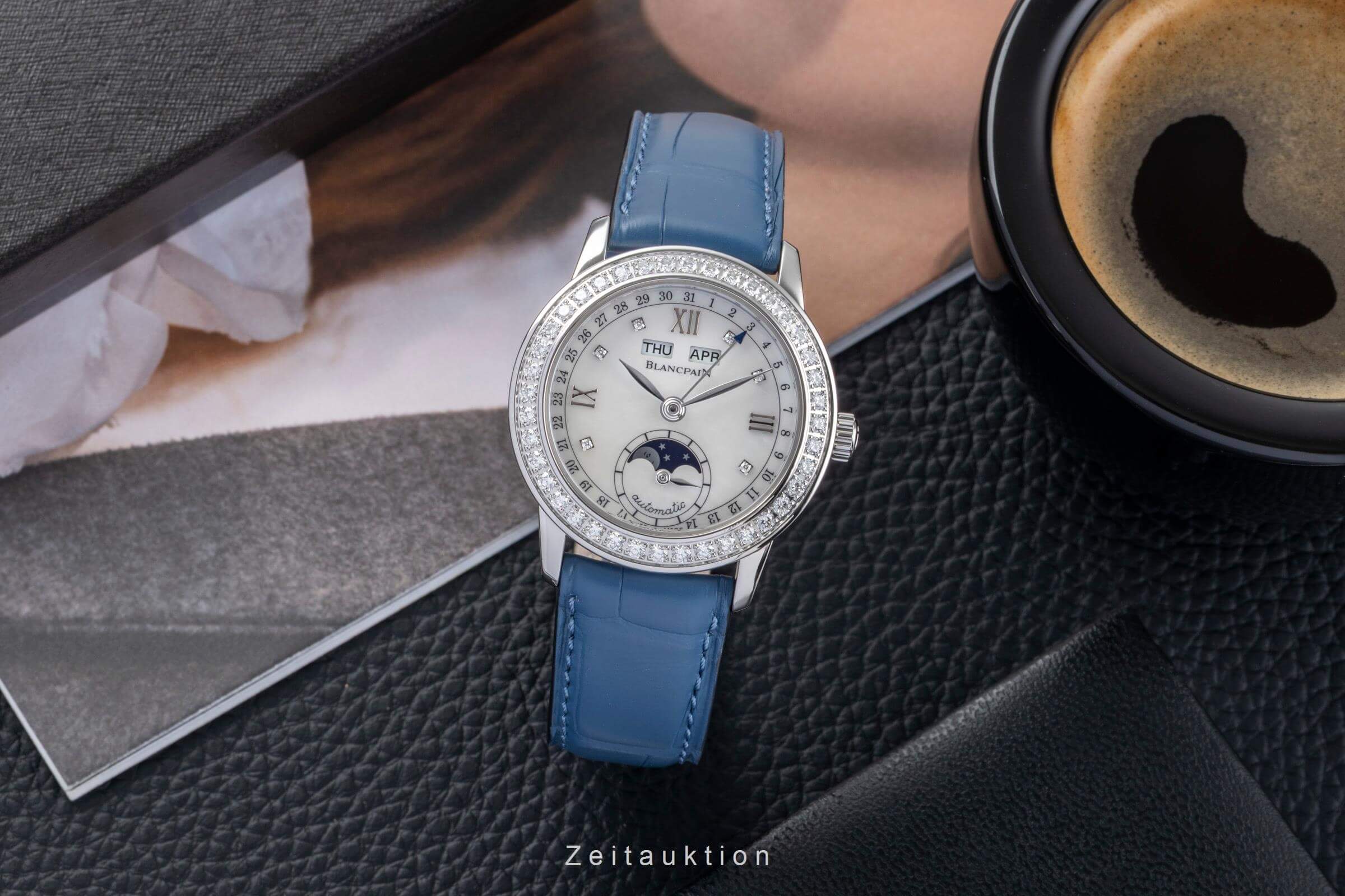 Blancpain Ladybird Quantième Complet MOP Diamanten Automatik Ref. 2360 1191A 55A [2500266]