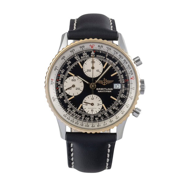 Breitling Navitimer chronographe acier / or  automatique montre pour hommes B13019  [2500272]