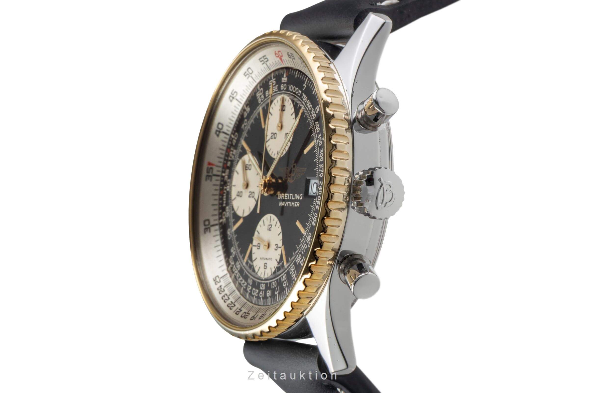 Breitling Navitimer chronographe acier / or  automatique montre pour hommes B13019  [2500272]