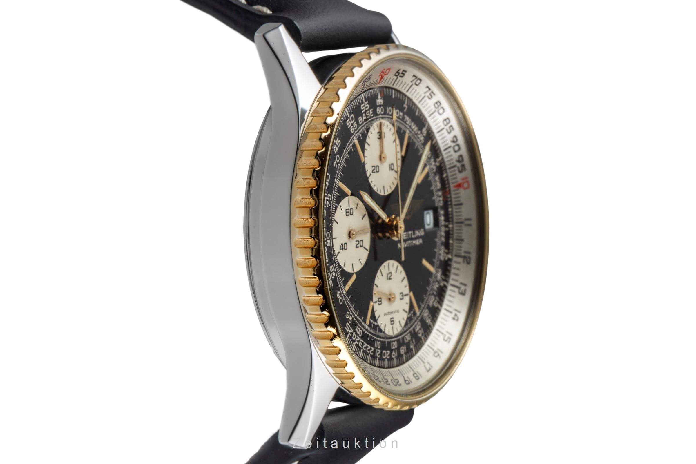 Breitling Navitimer chronographe acier / or  automatique montre pour hommes B13019  [2500272]