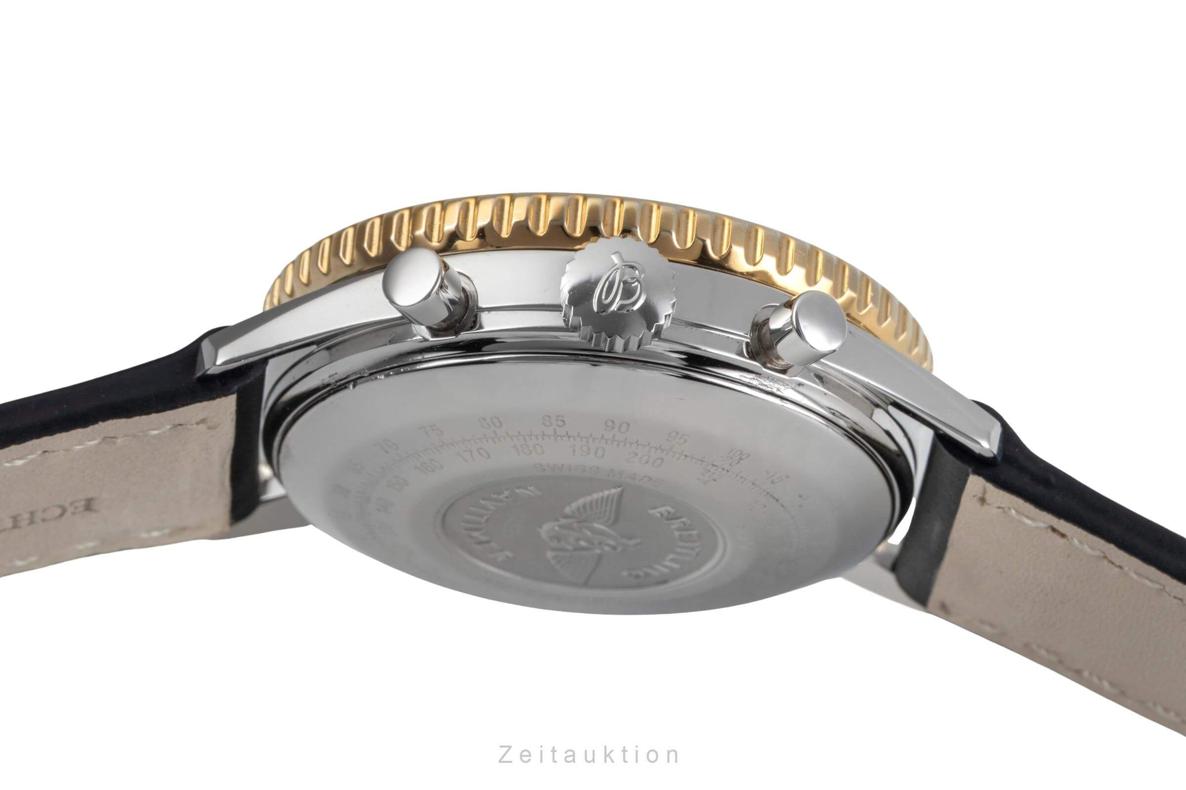 Breitling Navitimer chronographe acier / or  automatique montre pour hommes B13019  [2500272]