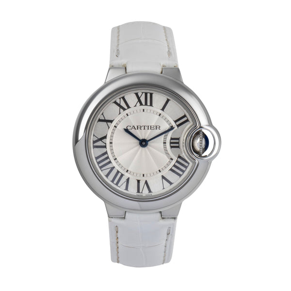 Cartier Ballon Bleu de Cartier acciaio quarzo orologio da donna W6920086  [2500273]