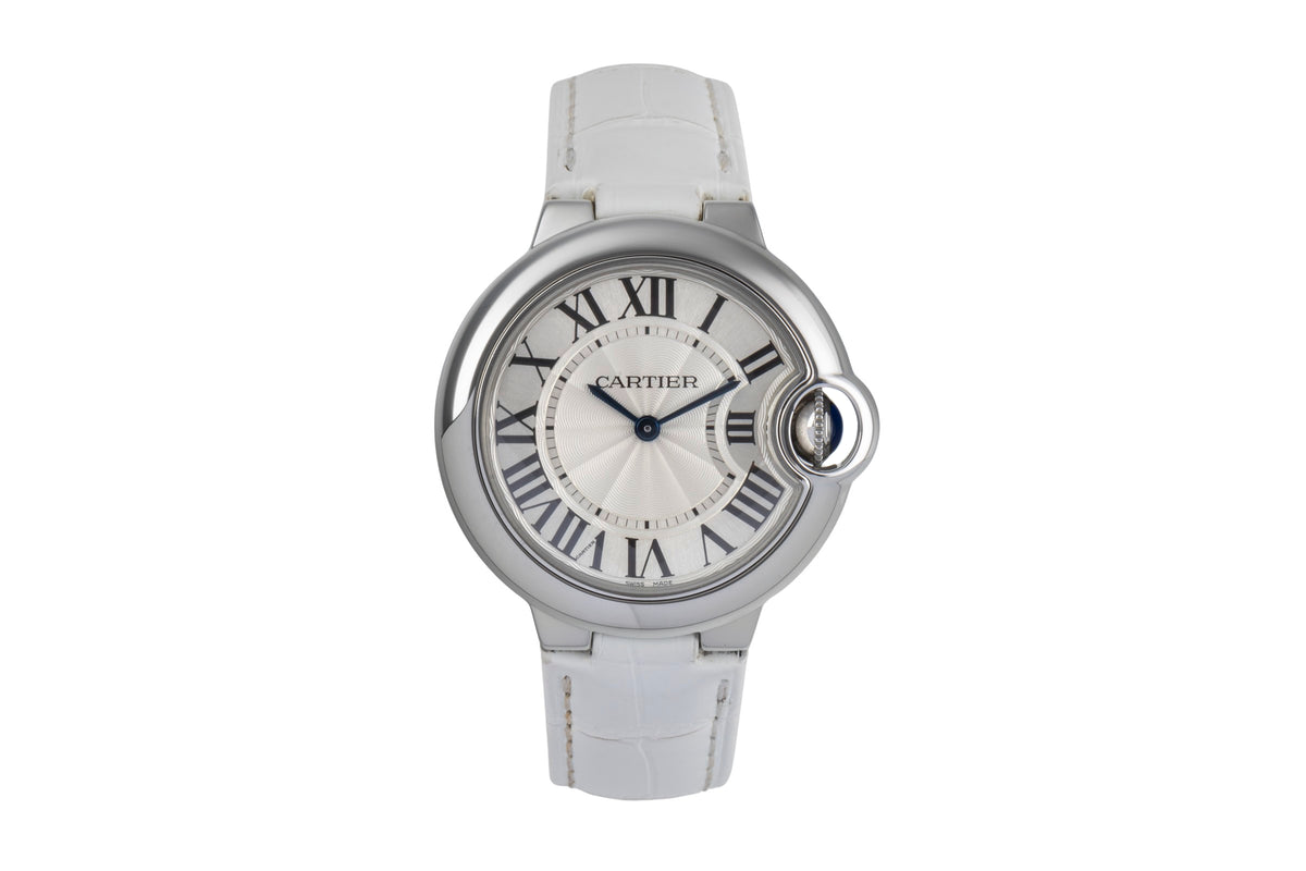 Cartier Ballon Bleu de Cartier steel quartz women's watch W6920086  [2500273]