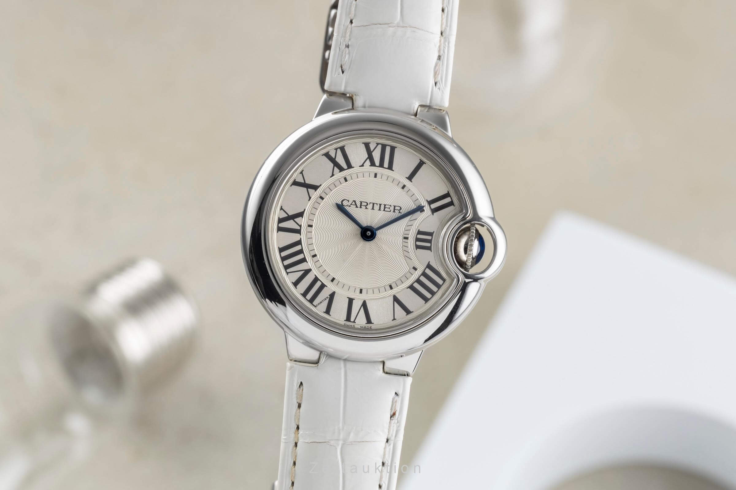 Cartier Ballon Bleu de Cartier acciaio quarzo orologio da donna W6920086  [2500273]