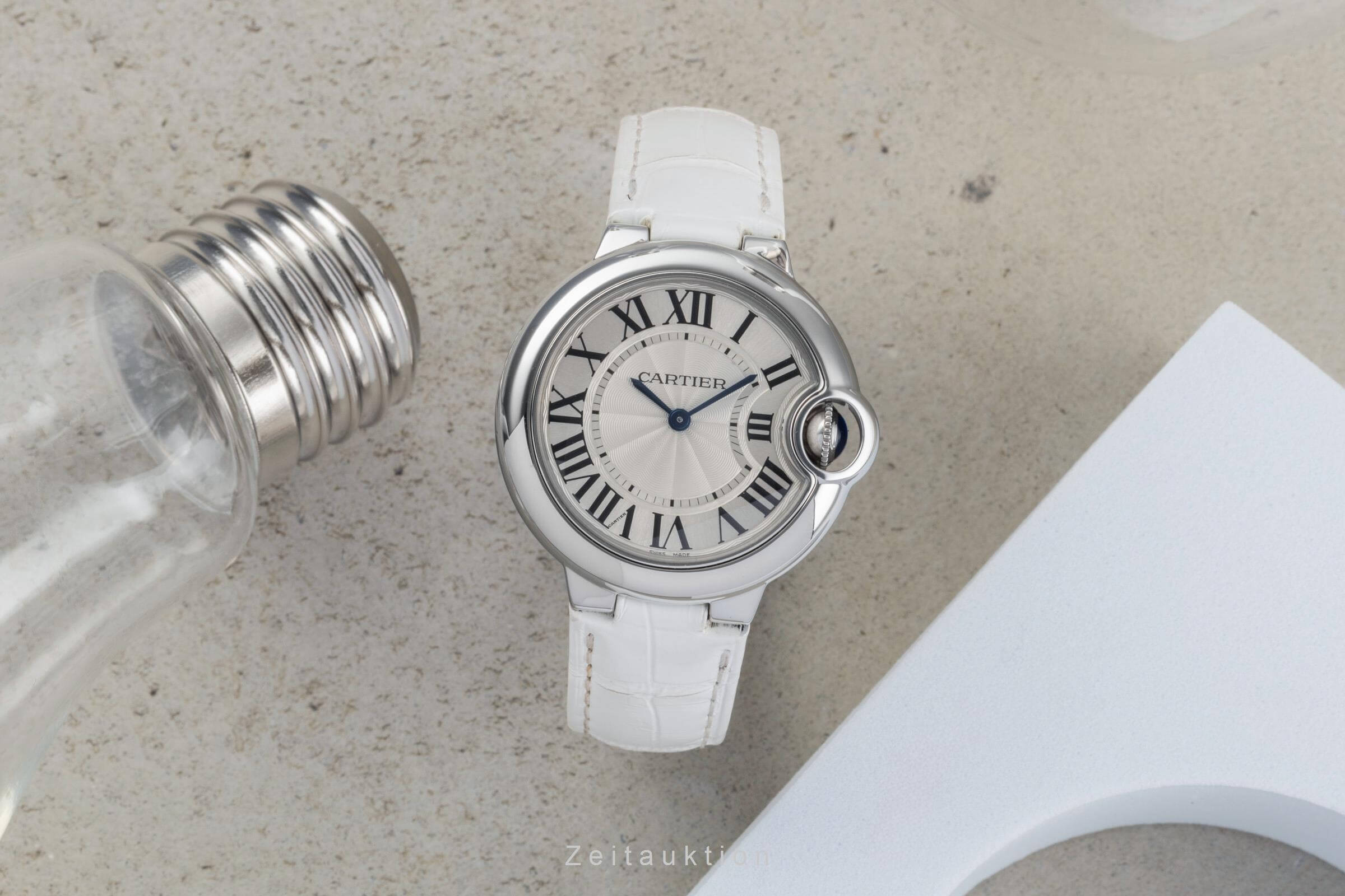 Cartier Ballon Bleu de Cartier acciaio quarzo orologio da donna W6920086  [2500273]
