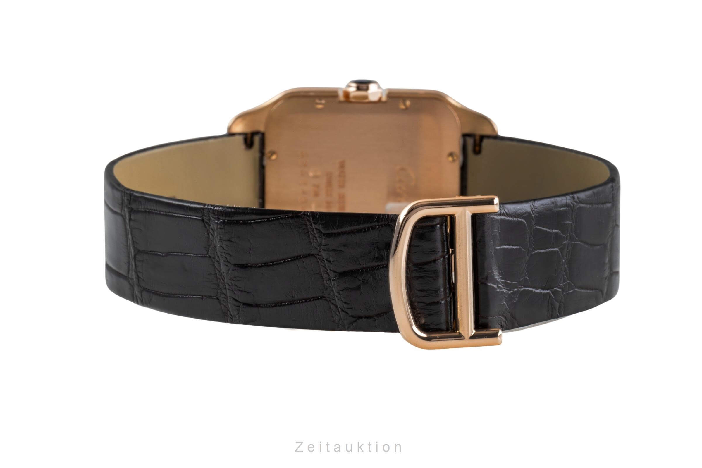 Cartier Santos Dumont or rouge 18 ct quartz montre pour hommes W2009251,2788  [2500275]