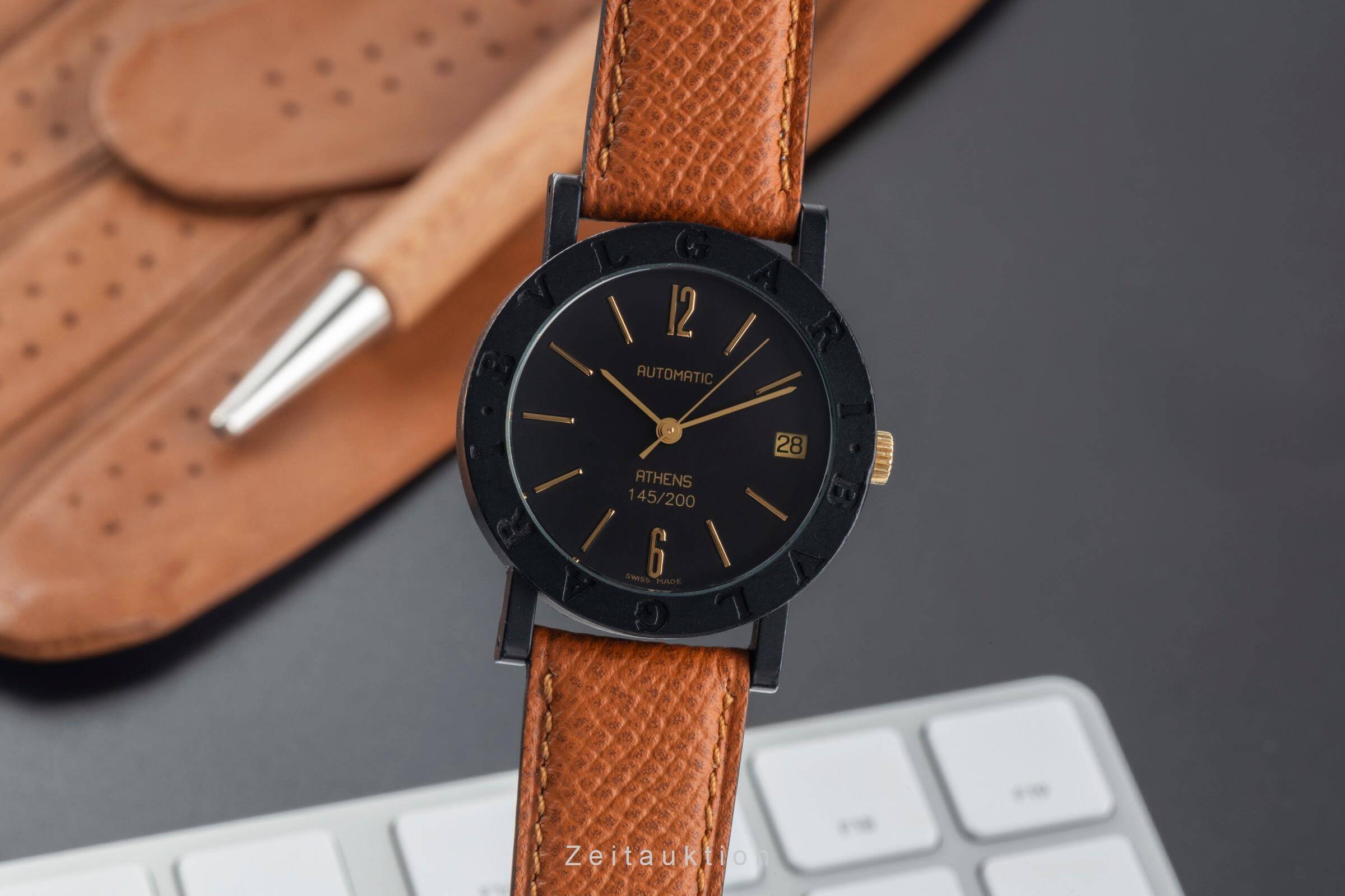 Bvlgari Carbongold carbono automático unisex BB33VLD Limited  [2500289]