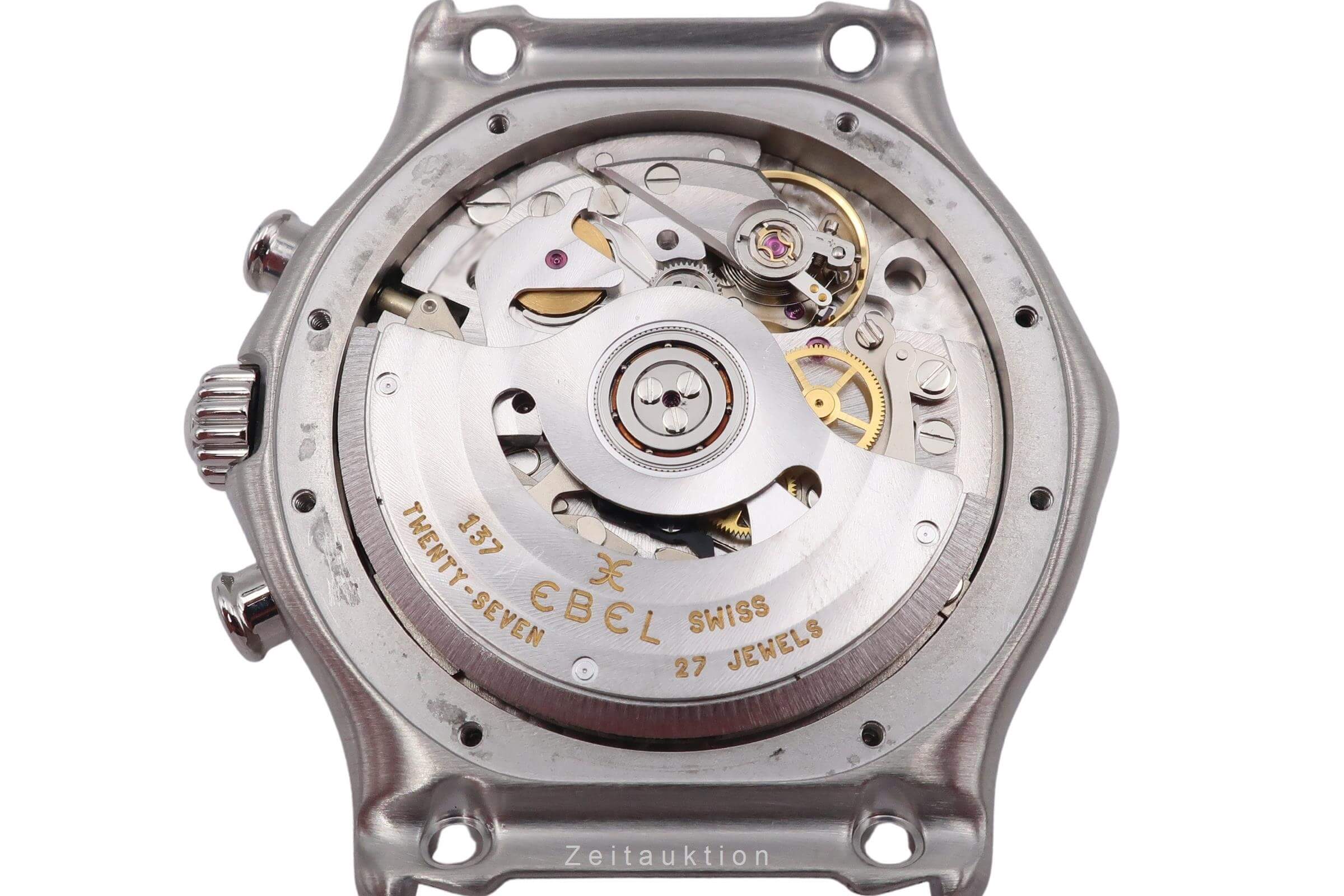 Ebel Le Modulor chronograph steel automatic Kal. 137 Ref. E9137241