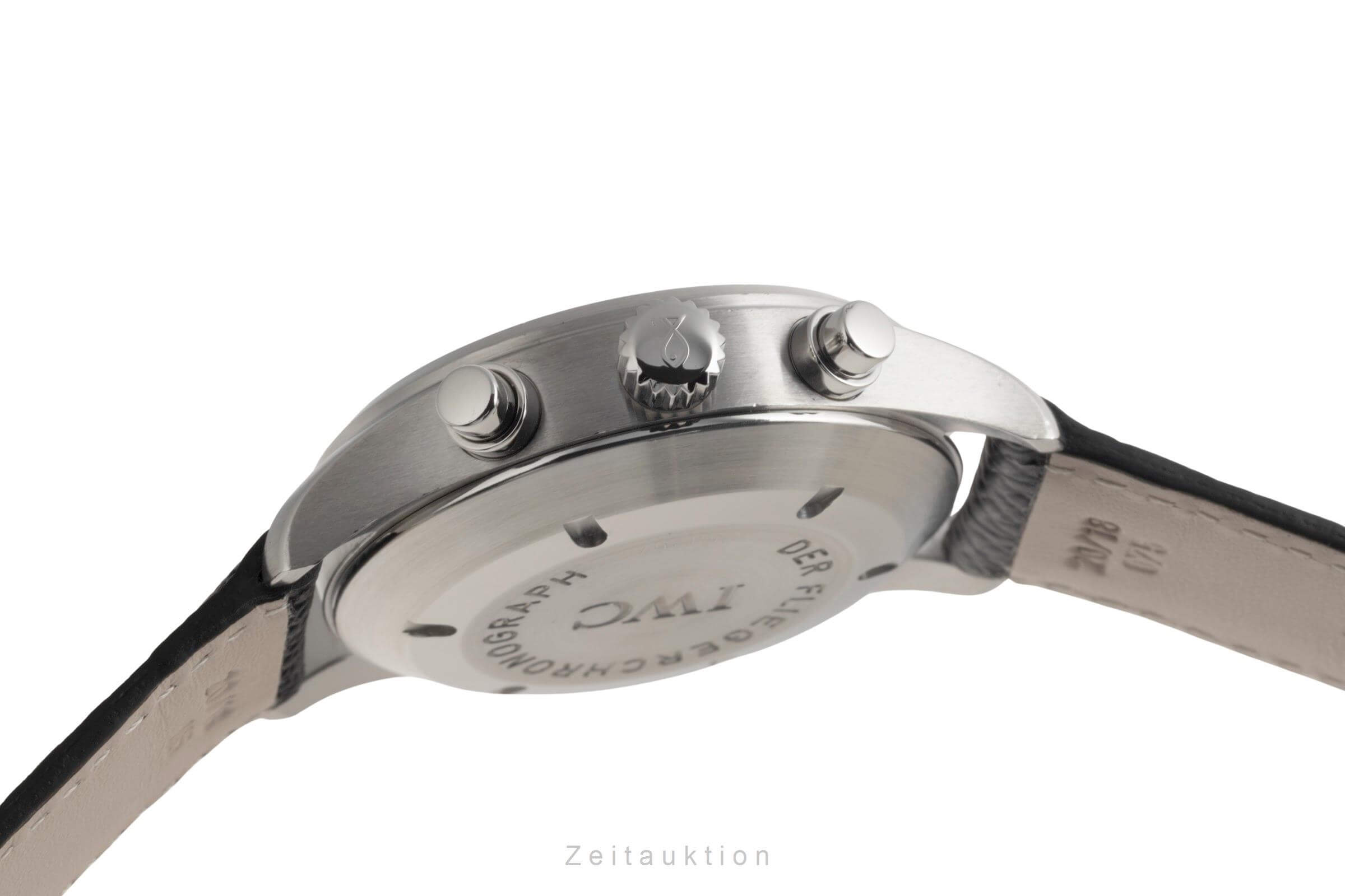 IWC Pilot cronografo acciaio automatismo orologio da uomo IW370601 LP: 5700EUR  [2500302]