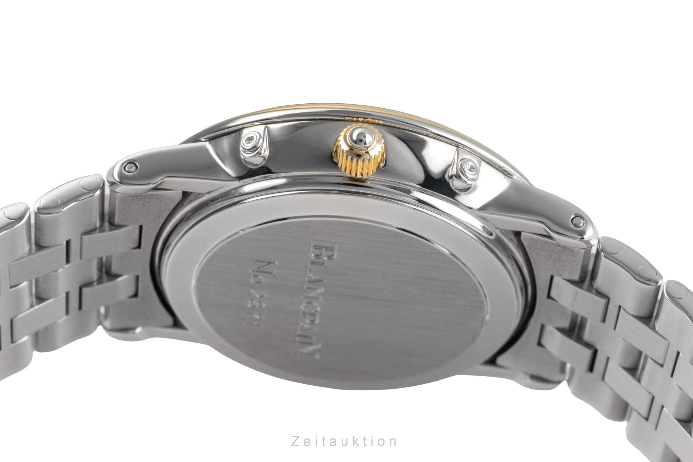 Blancpain Villeret steel / gold automatic men's watch 6595  [2500305]