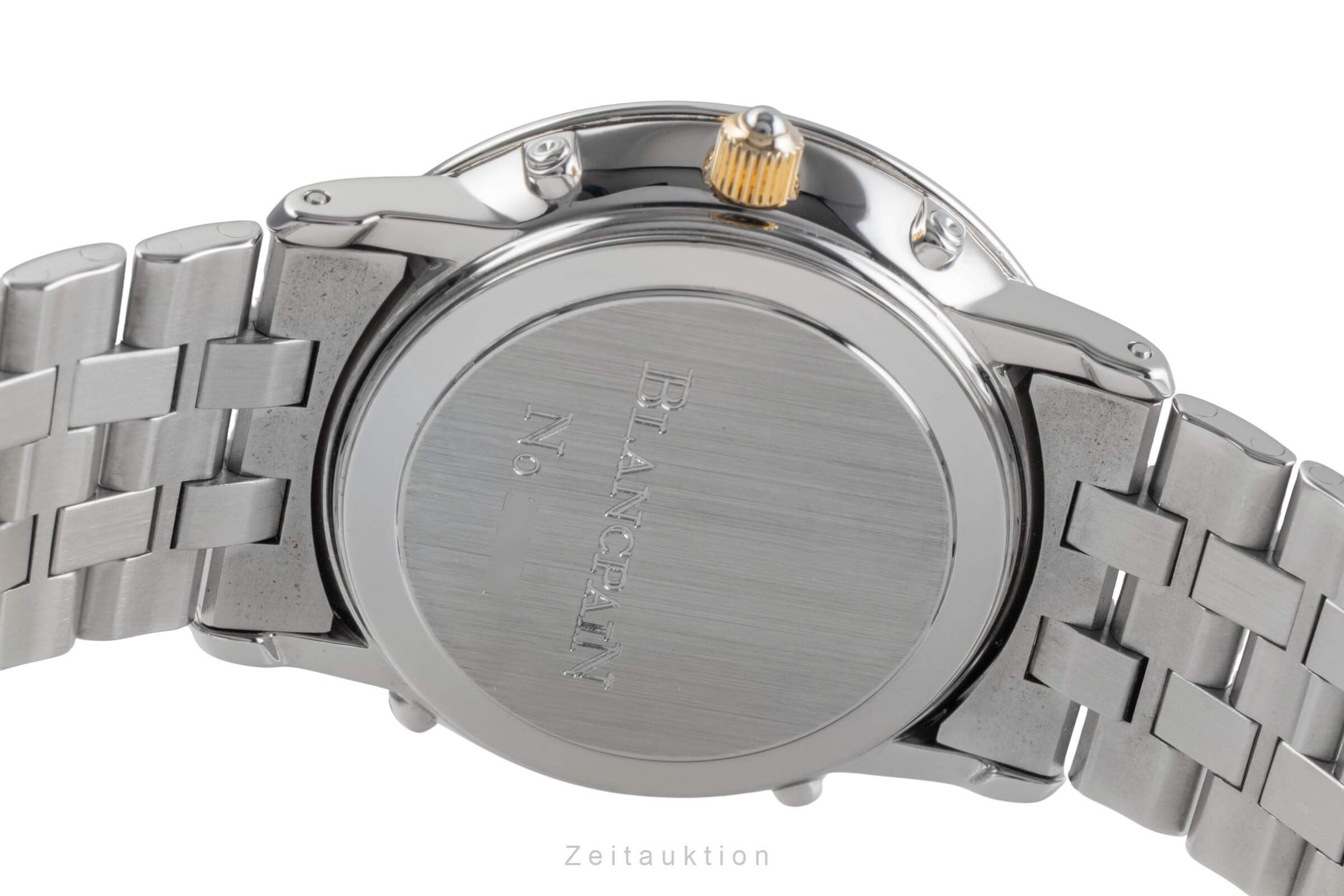 Blancpain Villeret steel / gold automatic men's watch 6595  [2500305]