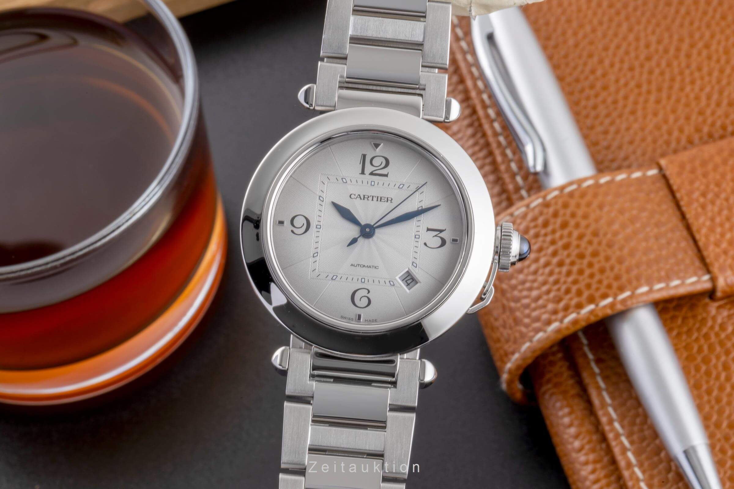 Cartier Pasha steel automatic men's watch WSPA0009  [2500308]