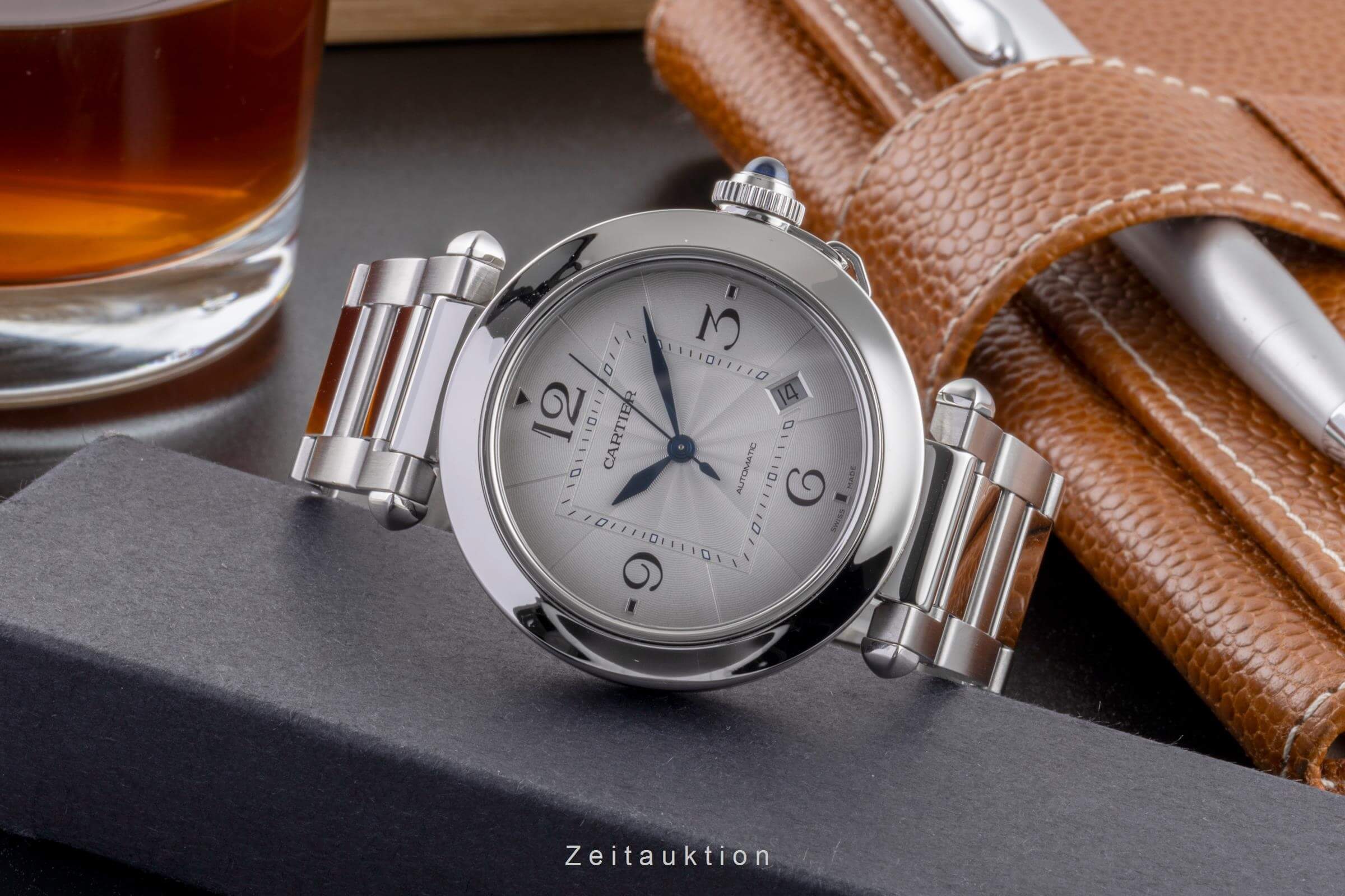 Cartier Pasha steel automatic men's watch WSPA0009  [2500308]