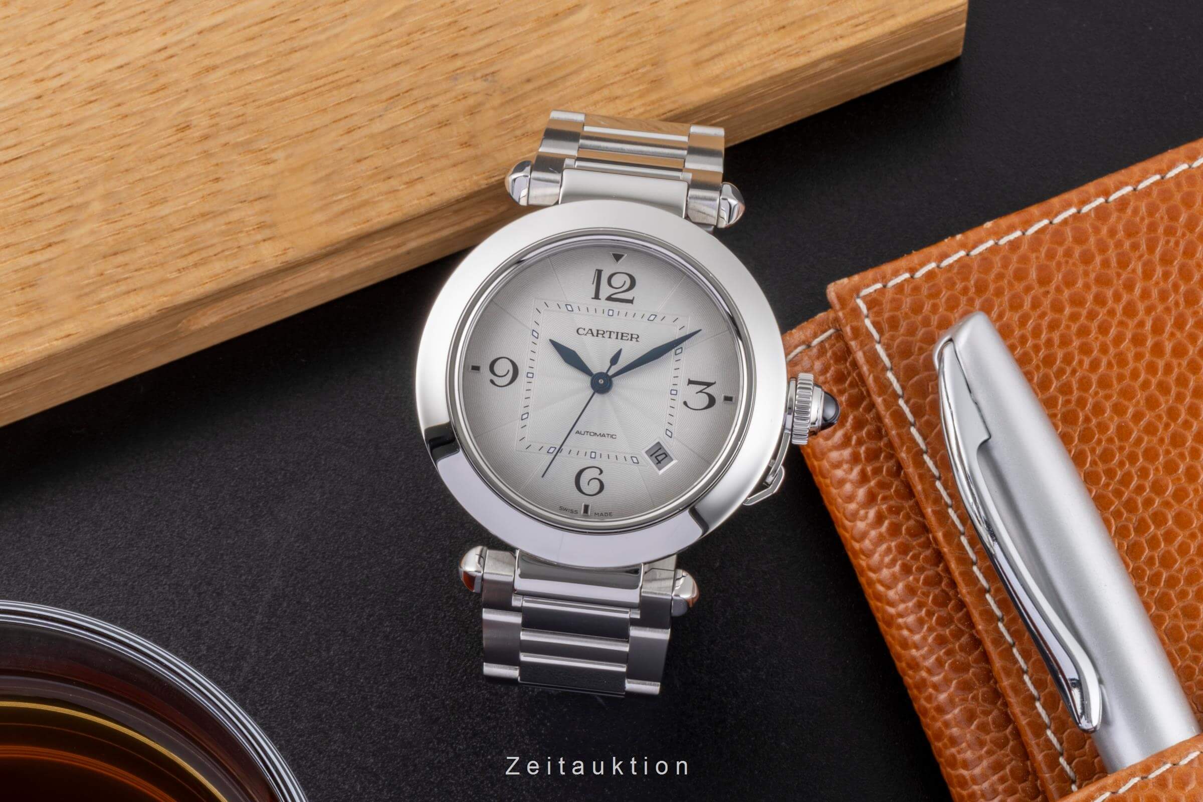 Cartier Pasha steel automatic men's watch WSPA0009  [2500308]