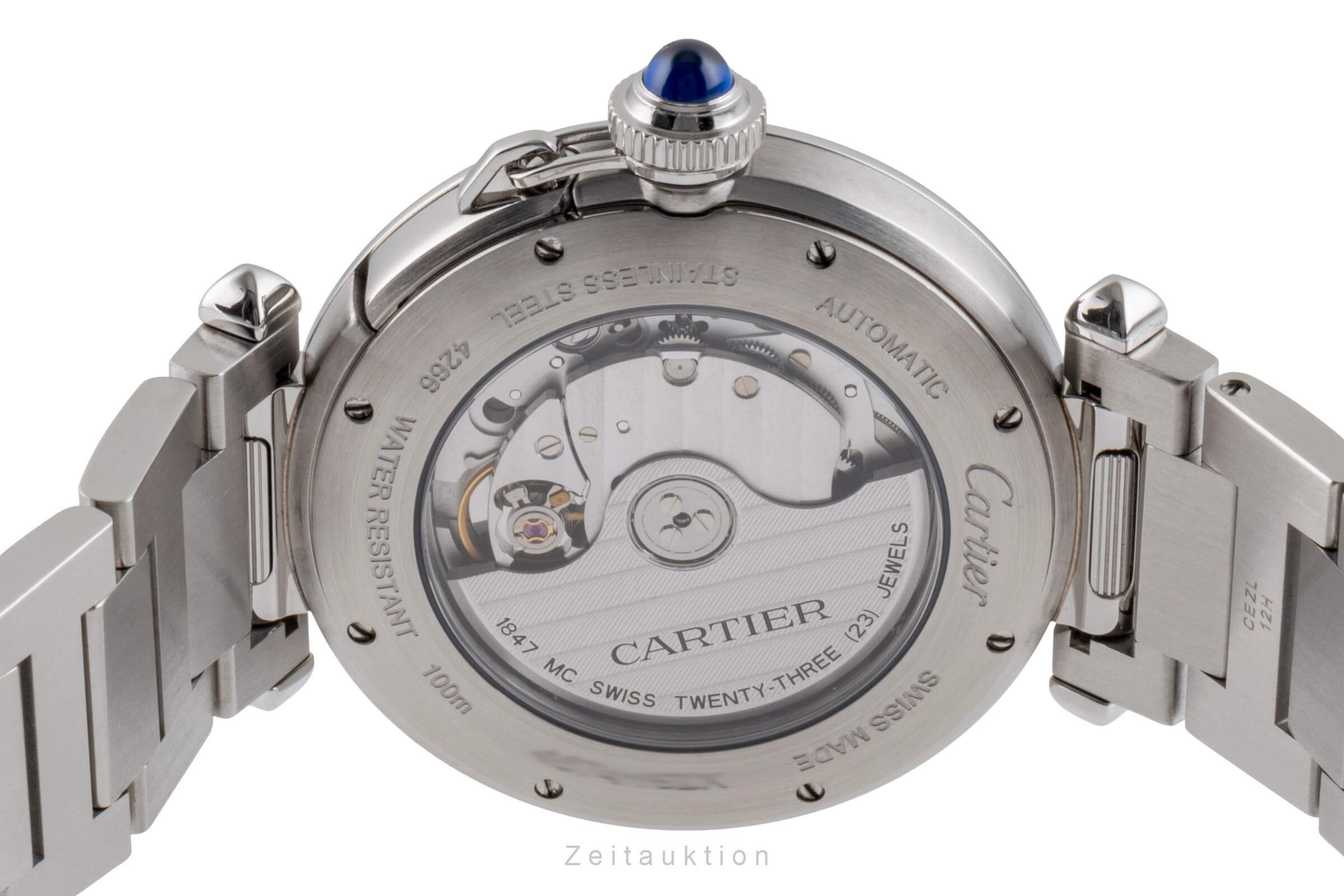 Cartier Pasha steel automatic men's watch WSPA0009  [2500308]