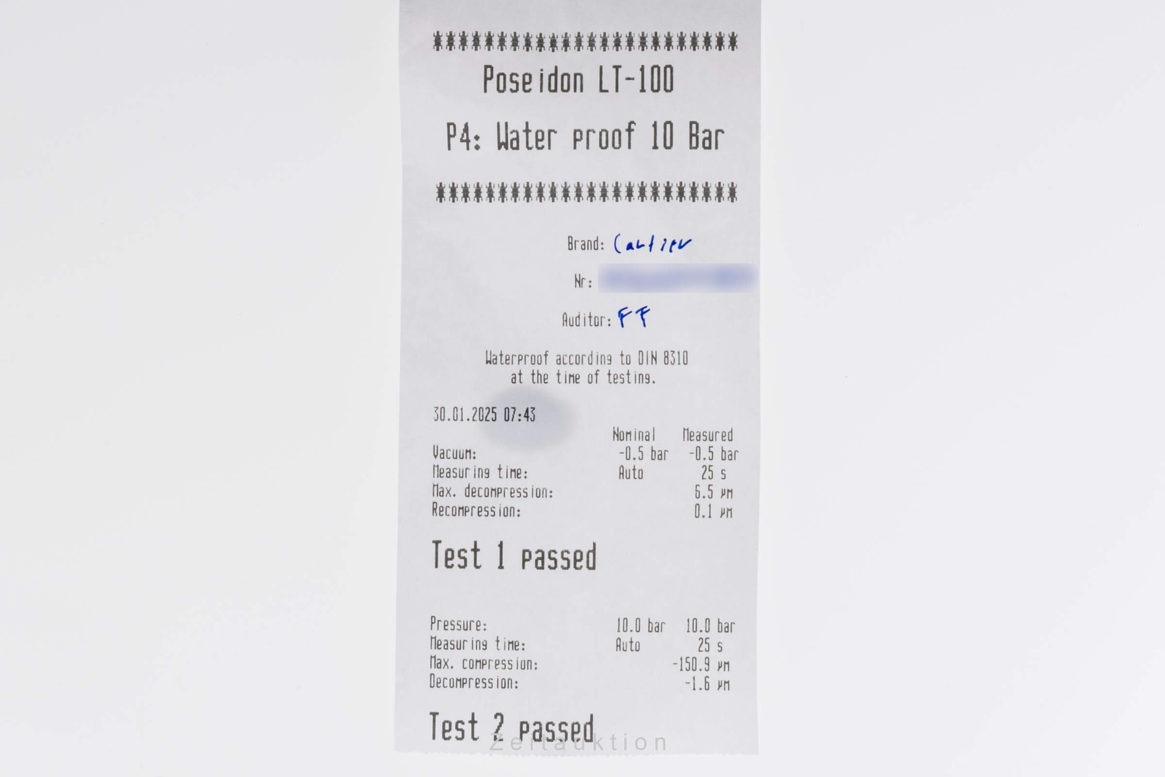 Cartier Pasha steel automatic men's watch WSPA0009  [2500308]